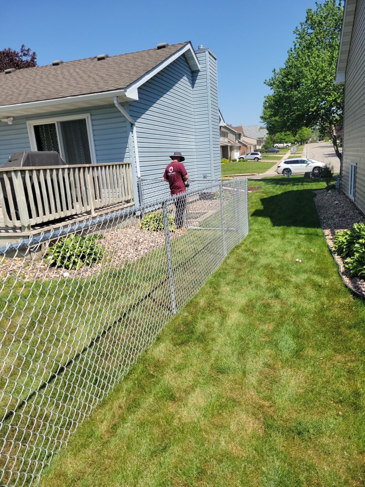 Project in Cedar Falls by Perfect Picket Fence and Stain