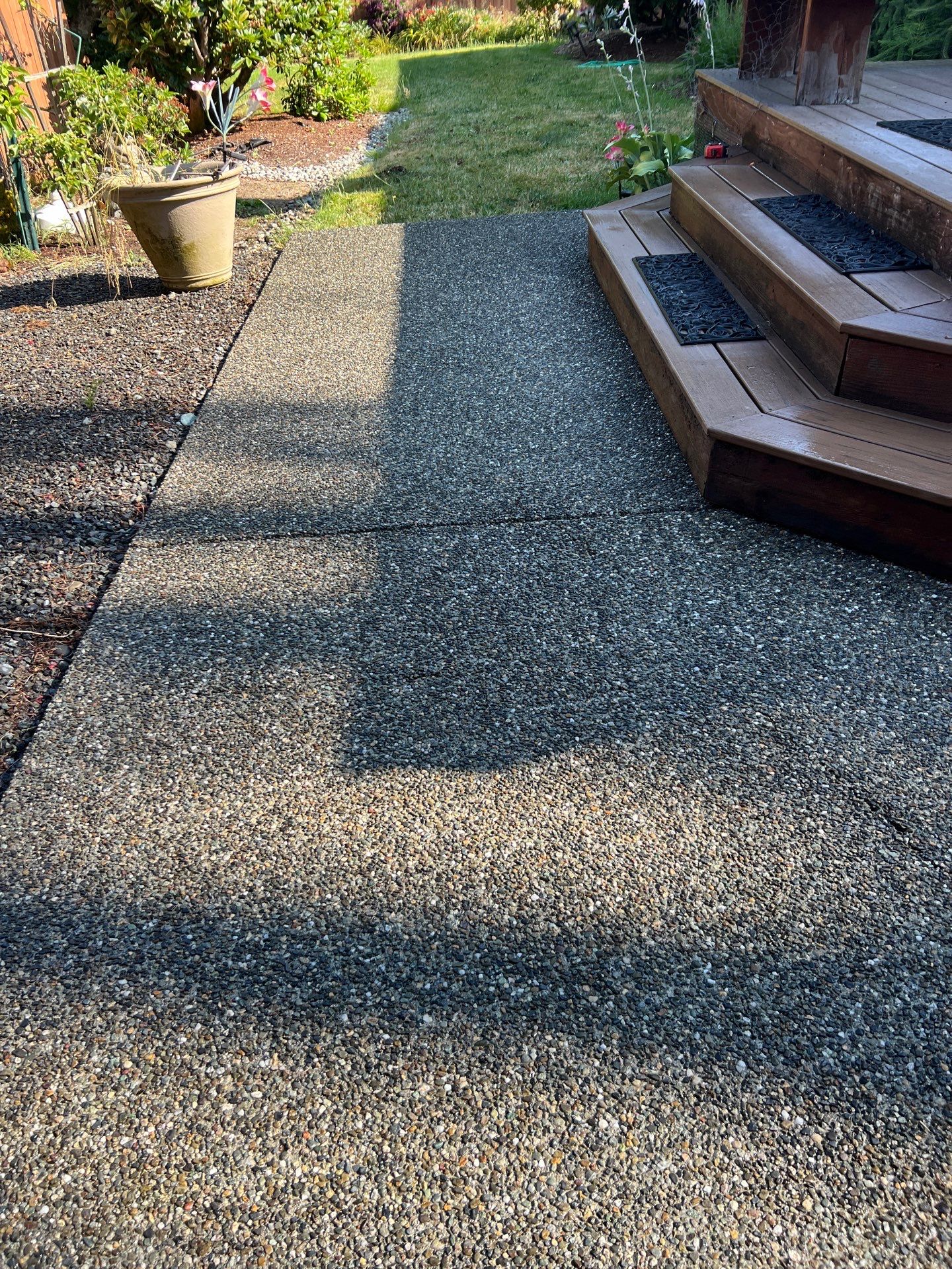 Joan | Concrete Driveway & Walkway   by Jireh Asphalt & Concrete Inc 