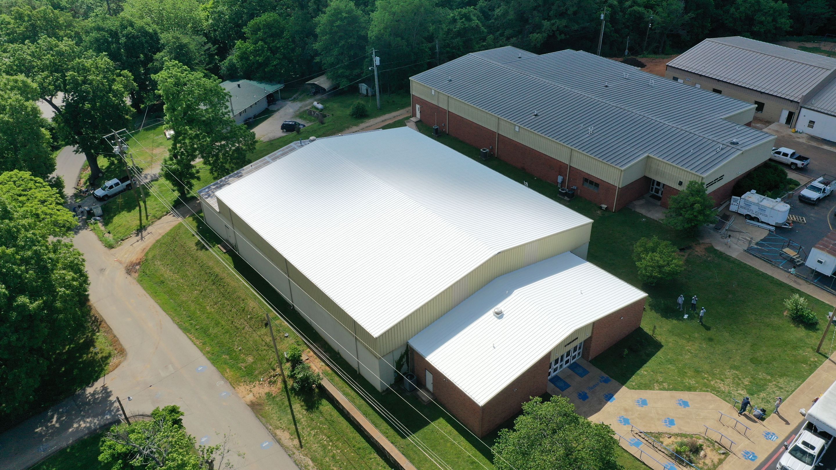 Mammoth Springs Gymnasium by Hostetler Roofing