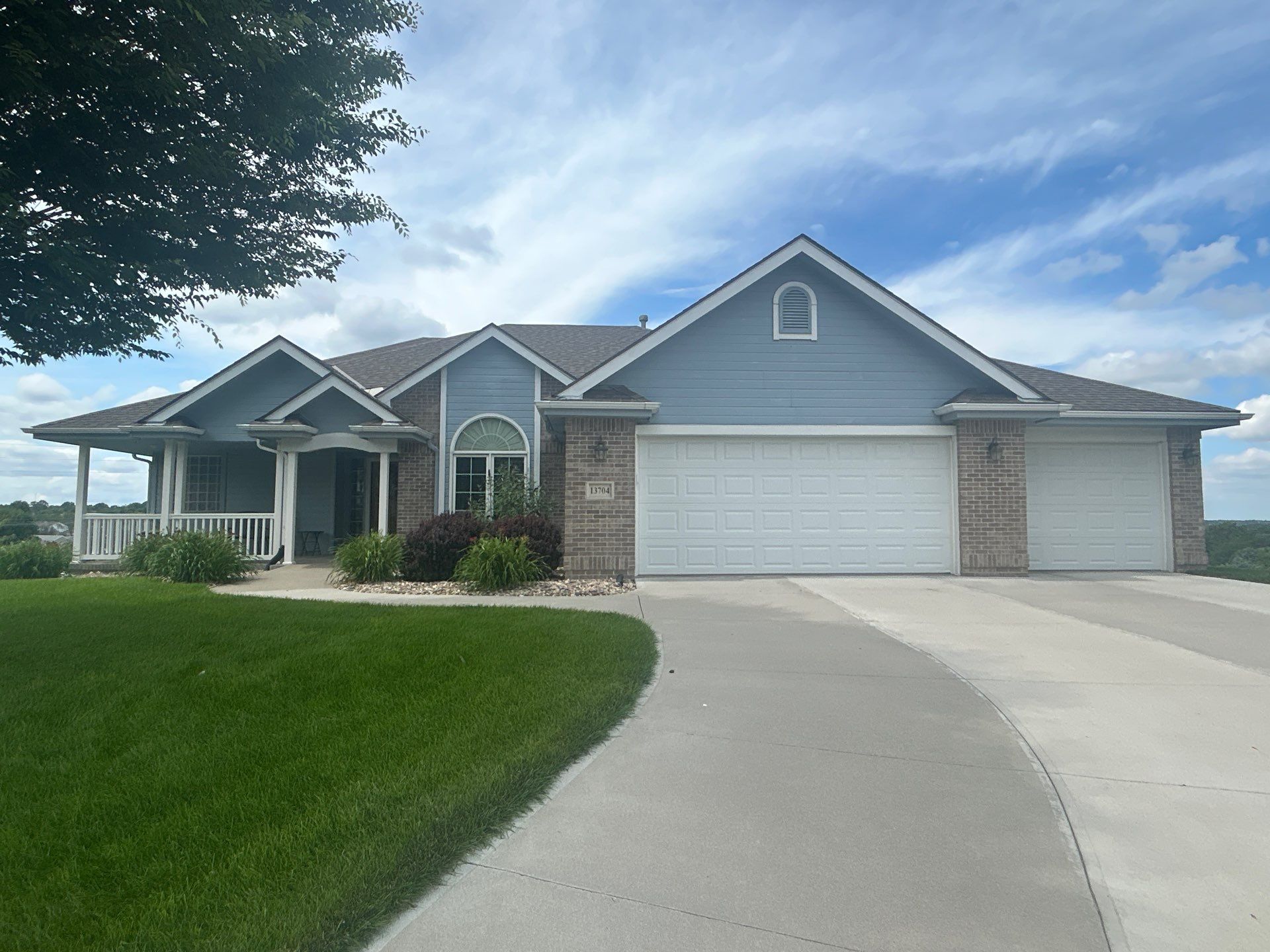 James Hardie Siding and Soffit Replacement in Bellevue by Carps Complete Exteriors