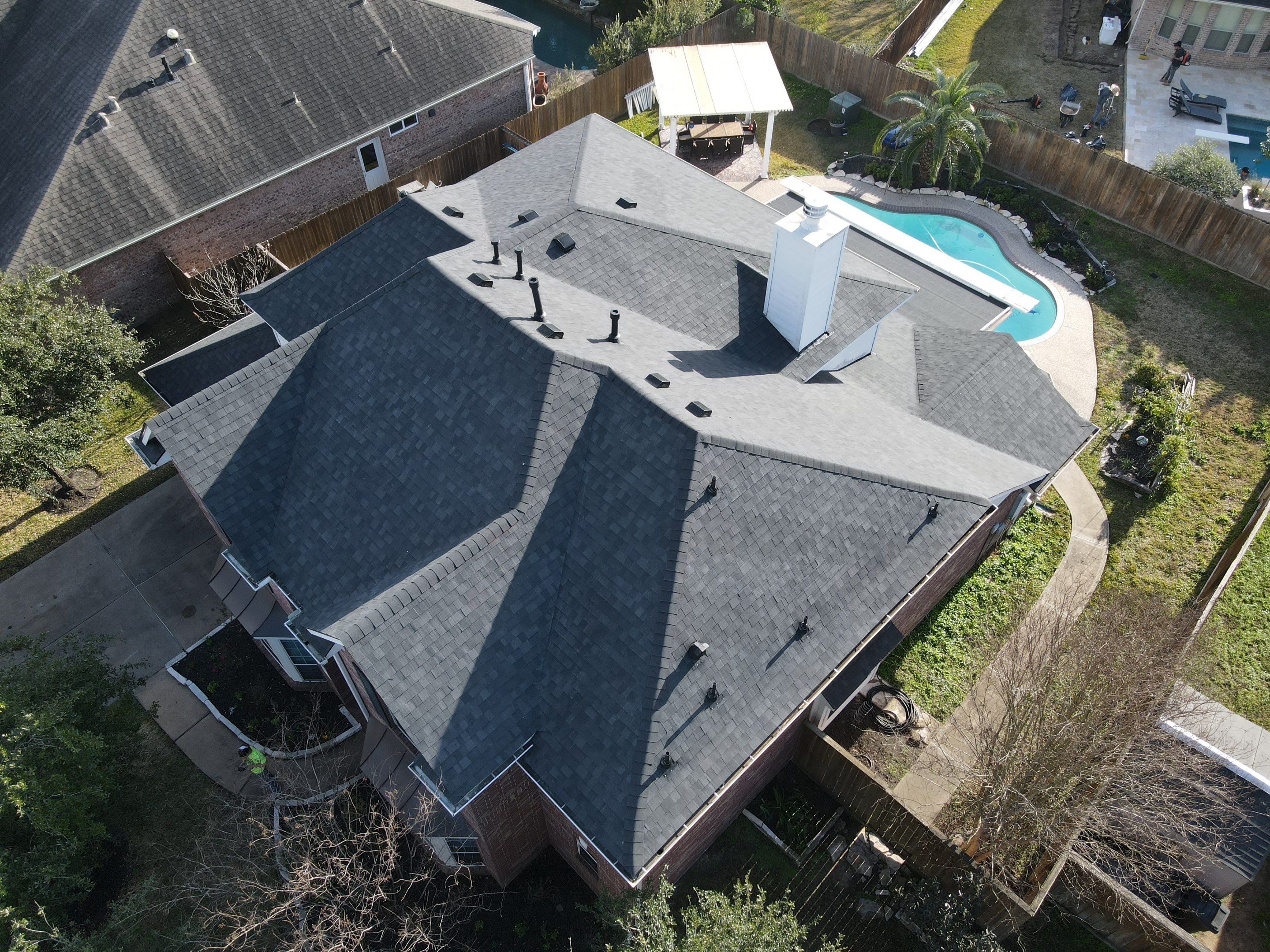 Roof Replacement using Owen's Corning - Duration Onyx Black by Roof Concepts Construction