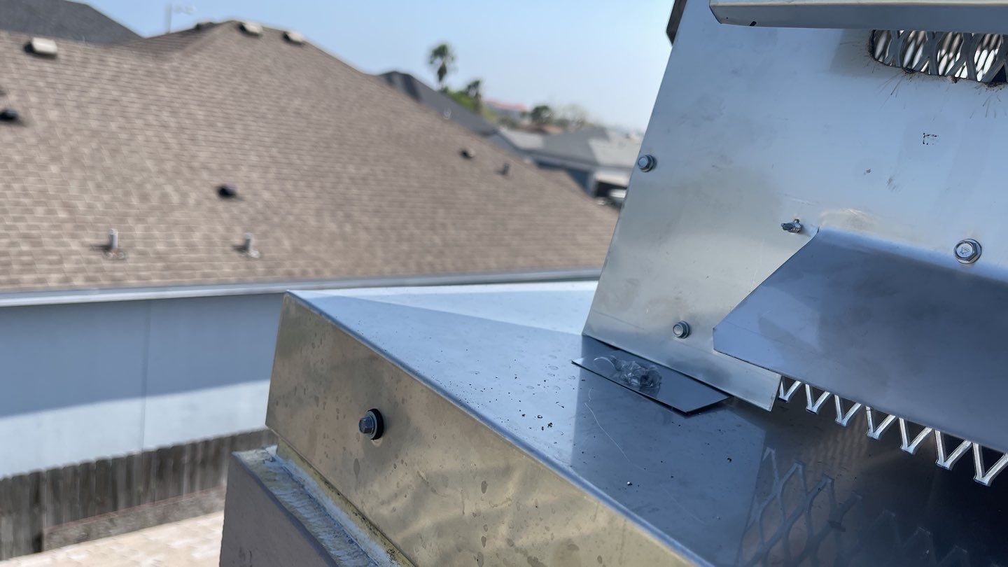Chimney Cap Replacement With Stainless Steel by Lighthouse Roofing