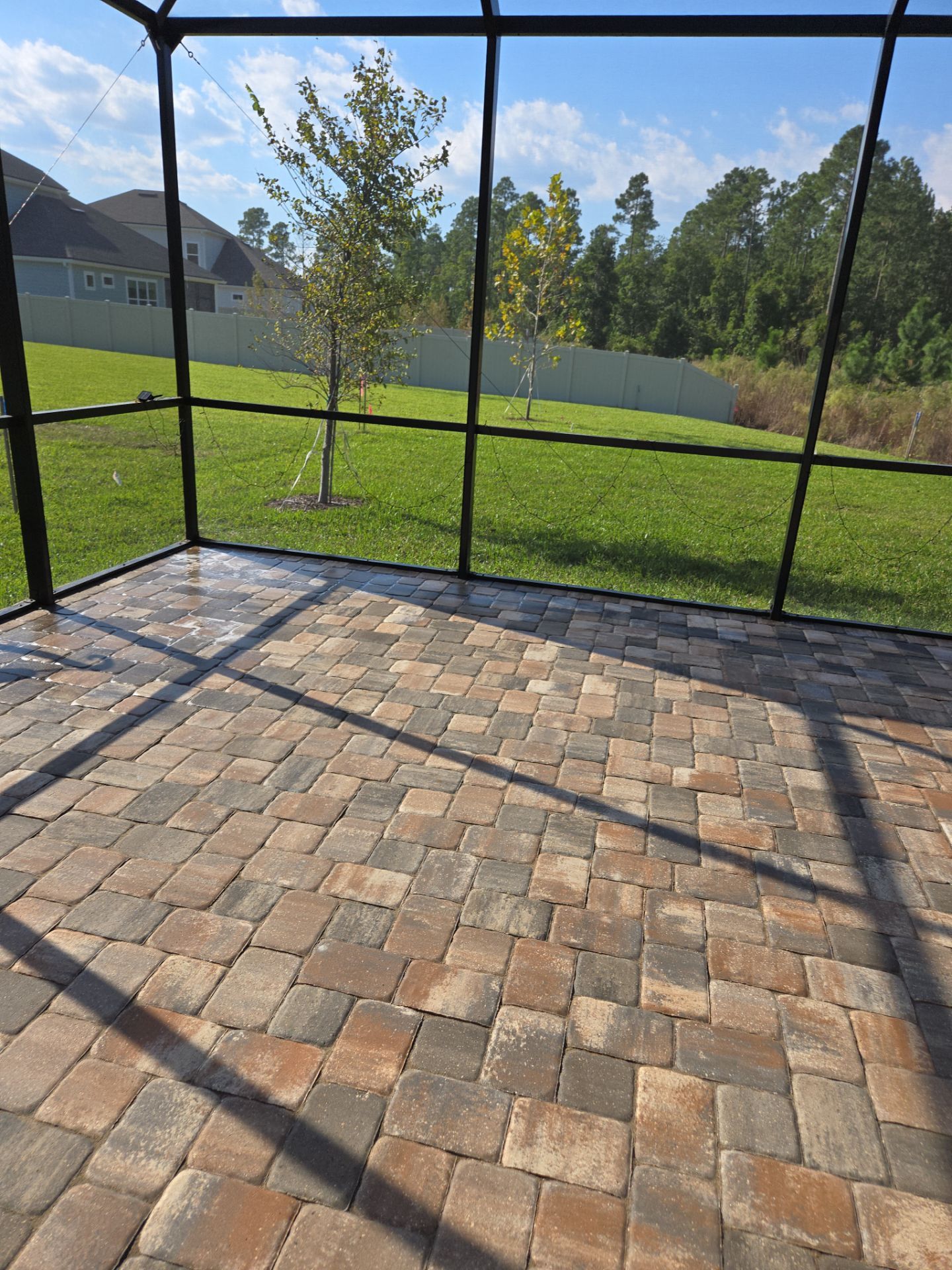 Pavers using Concrete Sealant, TopSeal, and PolySand by DuraSeal