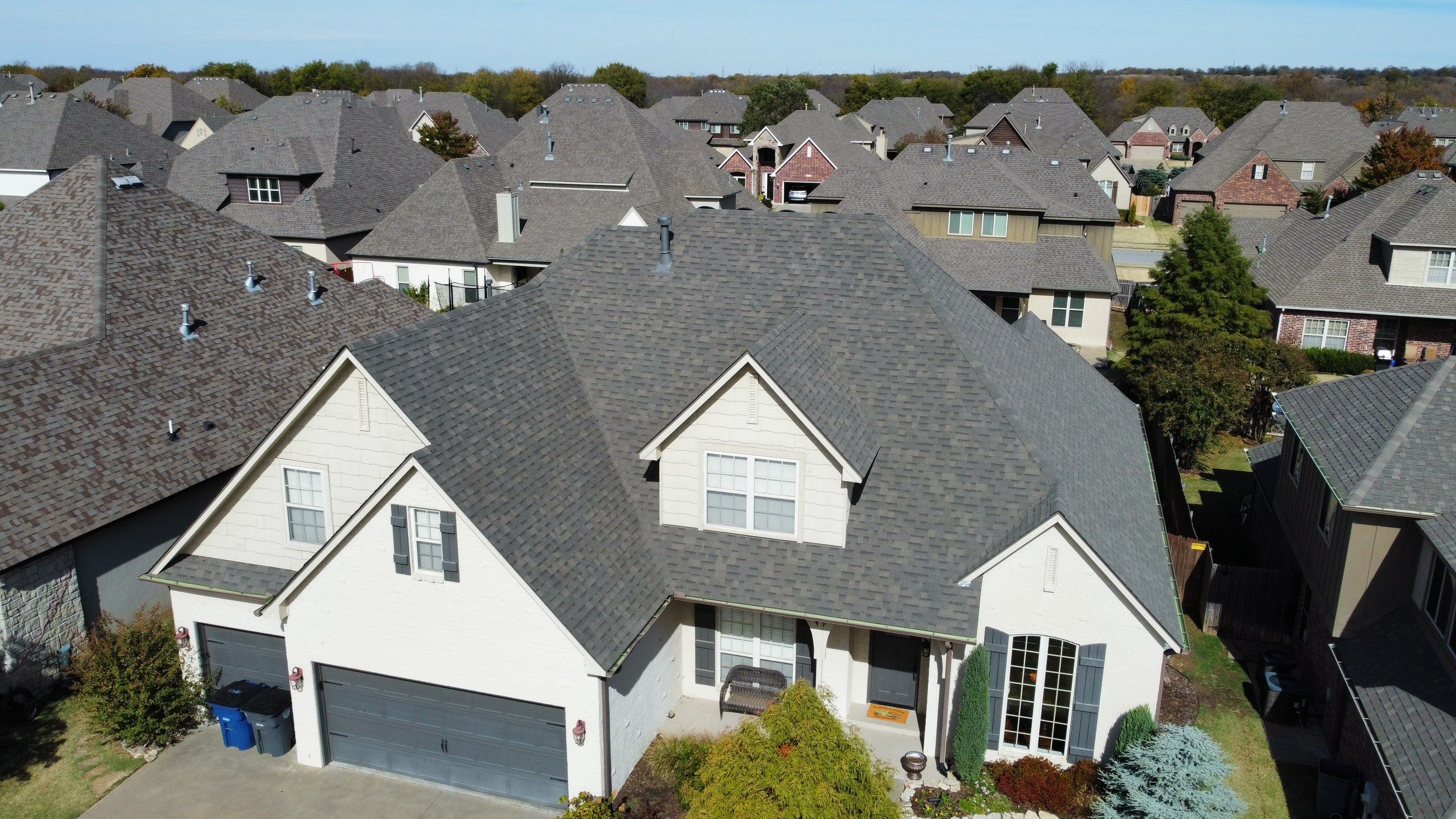 Residential Roof Replacement using Malarkey Vista (Weathered Wood) by Sentry Roofing