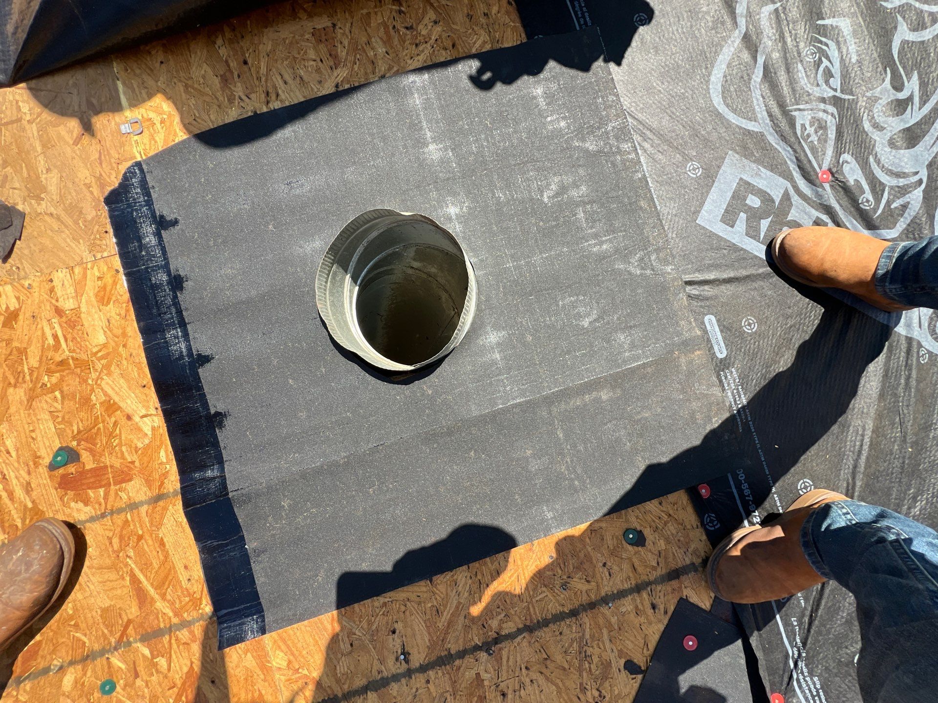 Residential Roofing Installation using Owen's Corning Duration (Lifetime) Shingles by Roof Repair Company