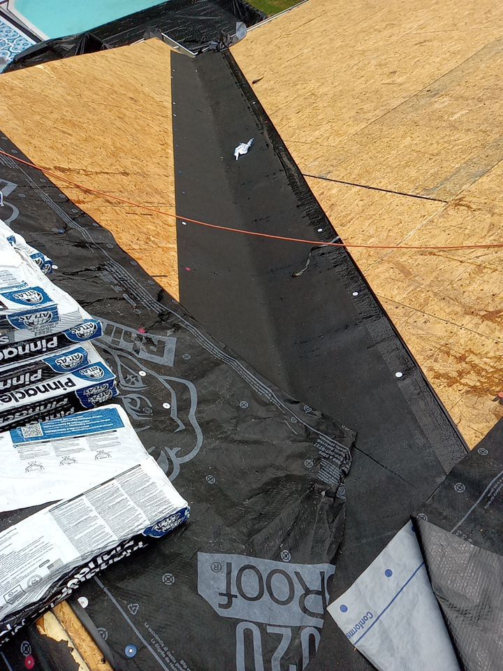 Residential Roofing Installation using Atlas Pinnacle Impact+ by Talya Roofing