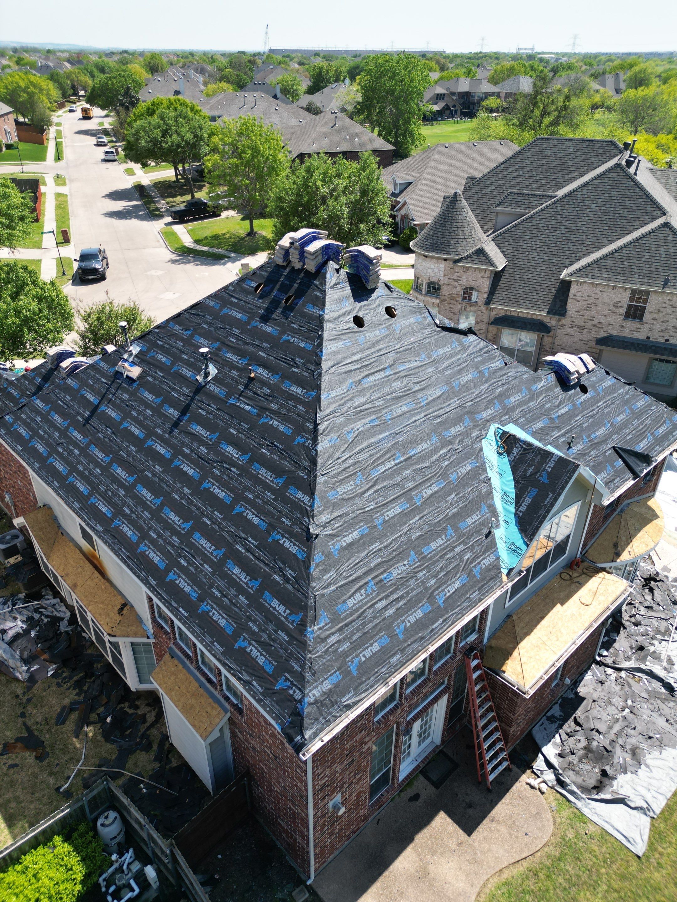 Project in Mansfield by Rhino Roofing and General Contracting, LLC