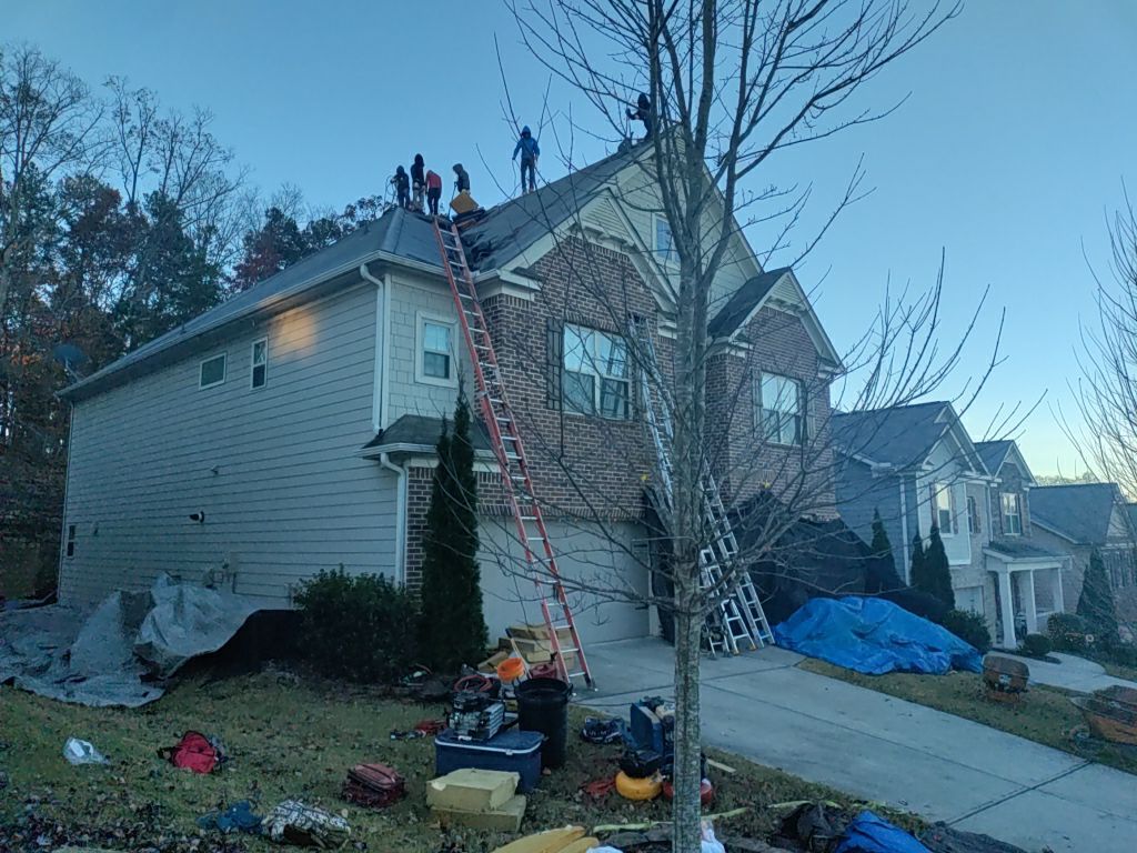 Residential Roofing Installation using Owens Corning by Inspector Roofing and Restoration