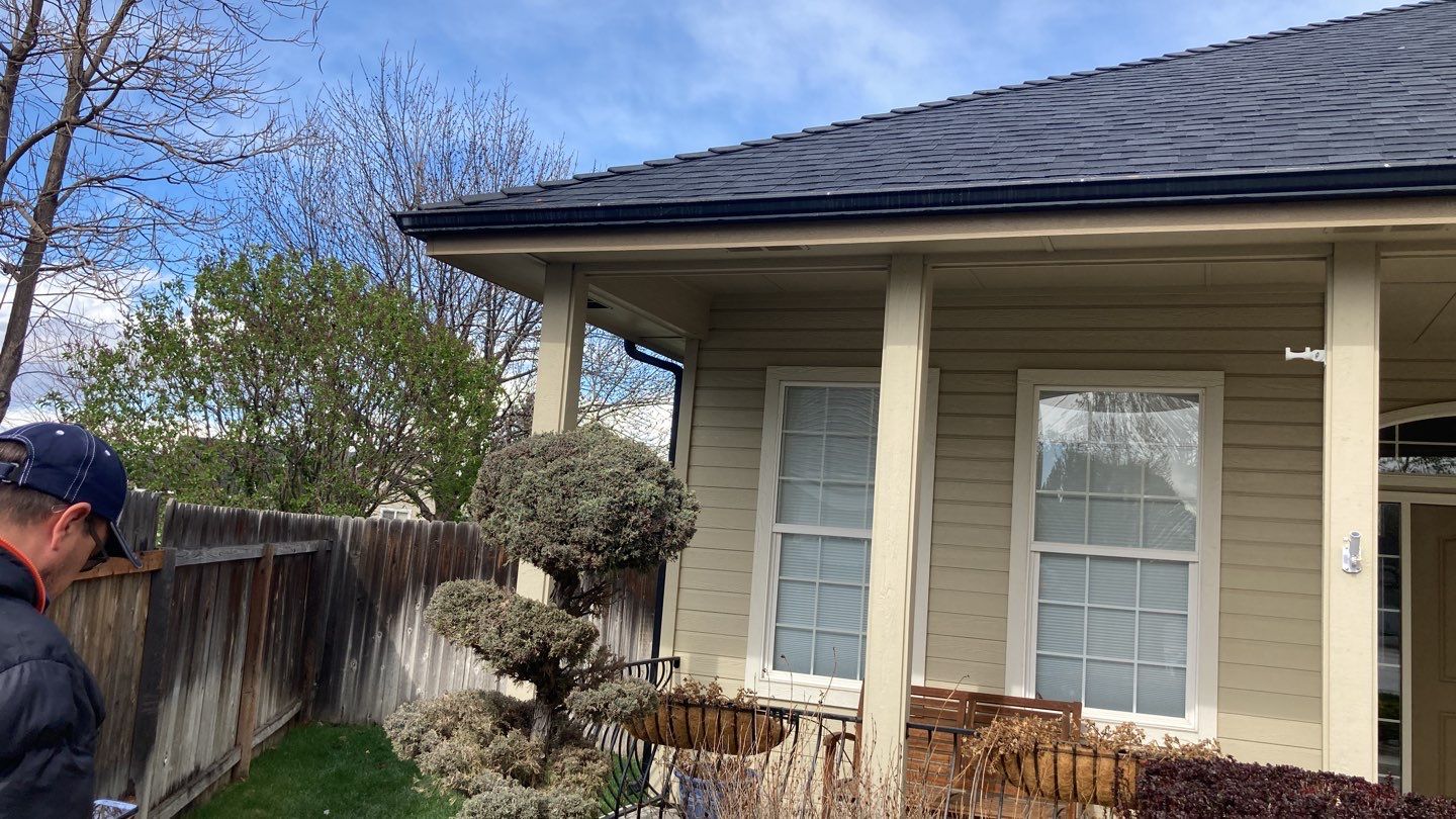 Beautifully maintained two story home with Duration Onyx Black located in Meridian by ID Roofing LLC