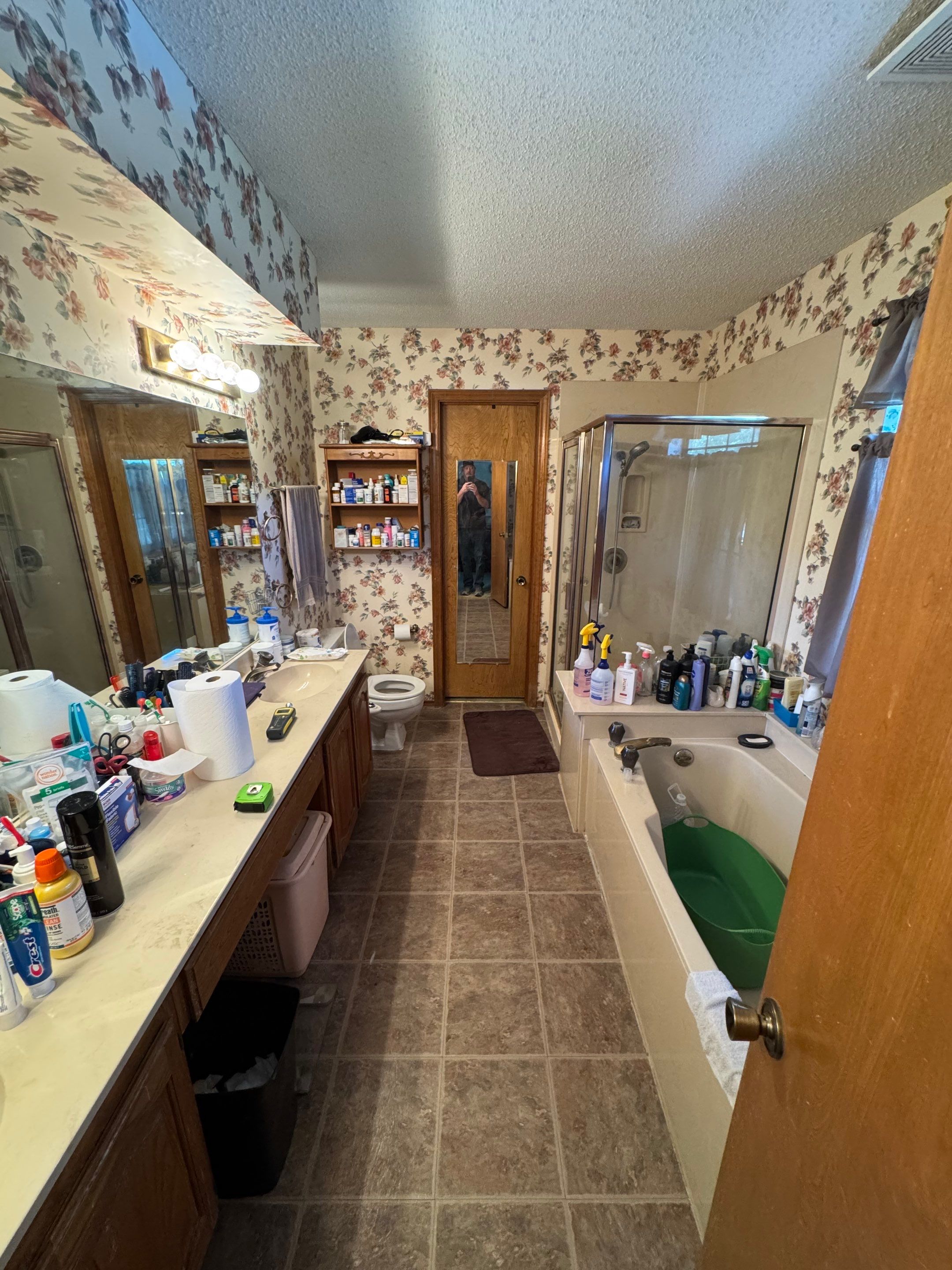 Full bathroom remodel in Buda by Lane Lauritsen - The Hill Country, Texas