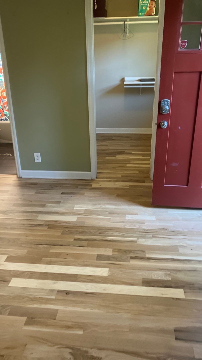 Replaced Carpet with New Hardwood Floors  by Footprints Floors of Nashville