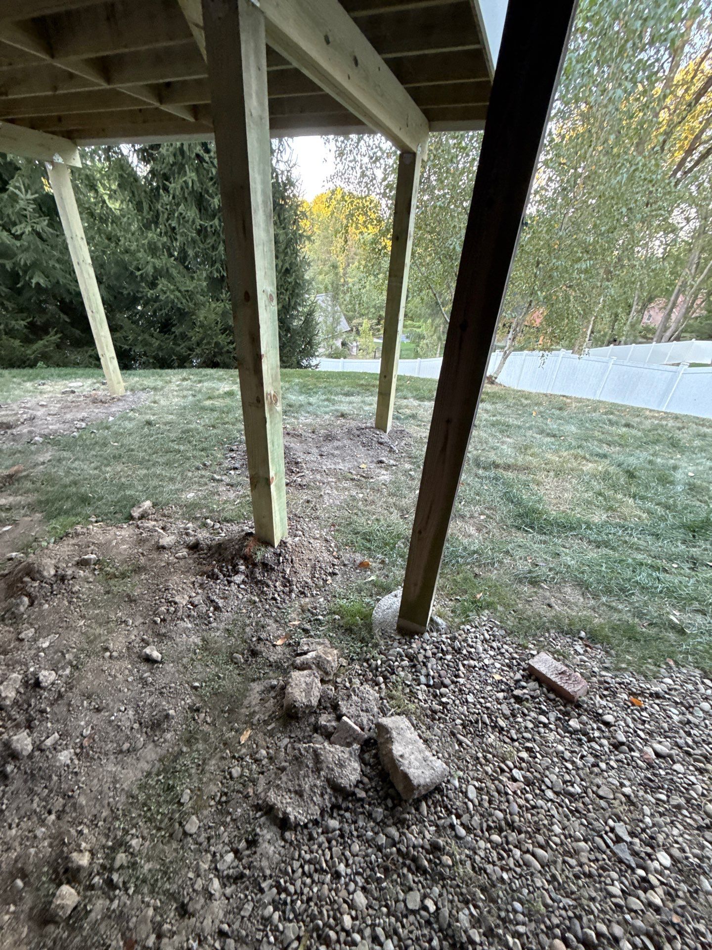 Deck extension  by Cousins Roofing Siding & Decks