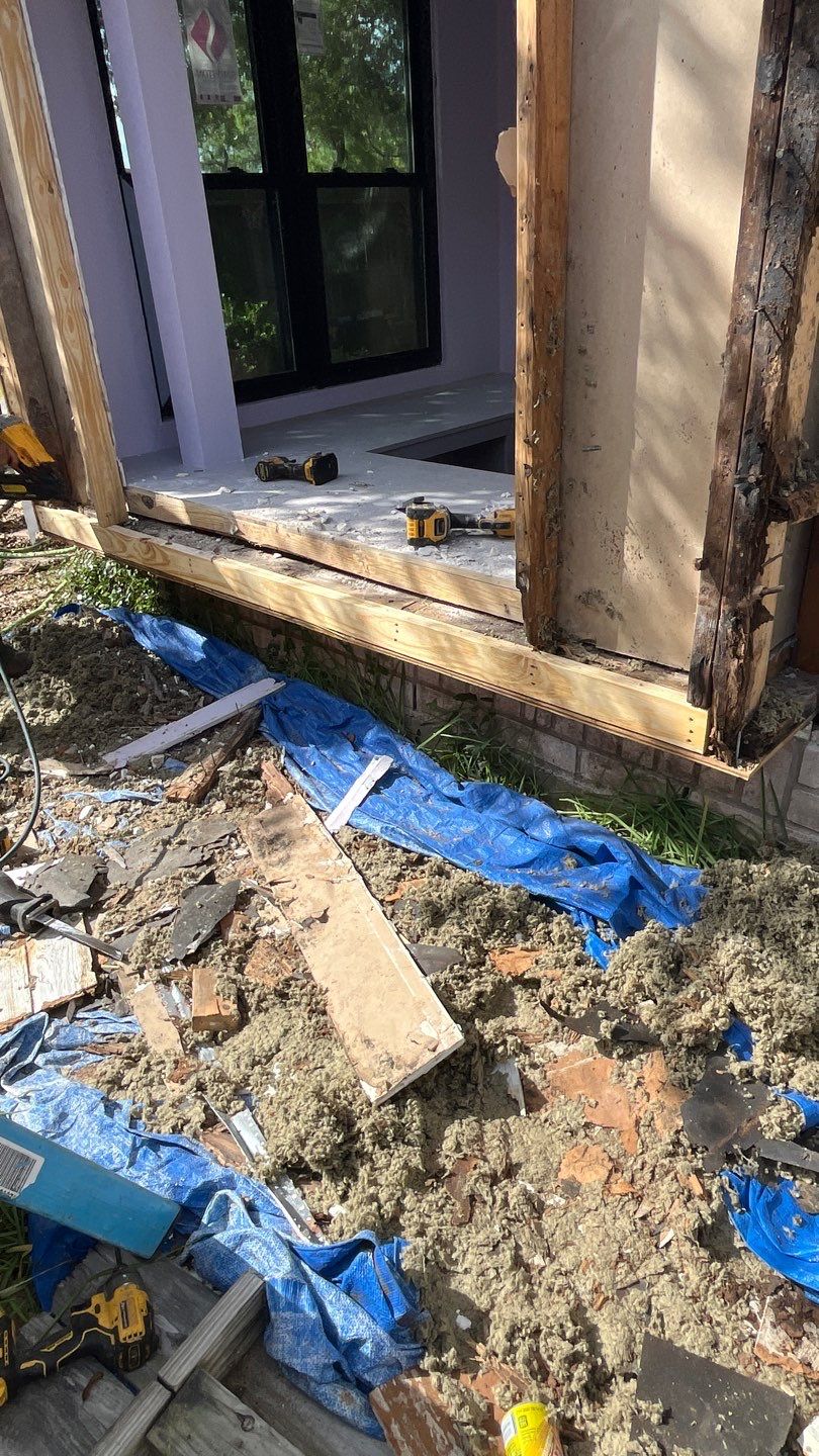 Rotting away under the Oaks by Bayfront Roofing and Construction