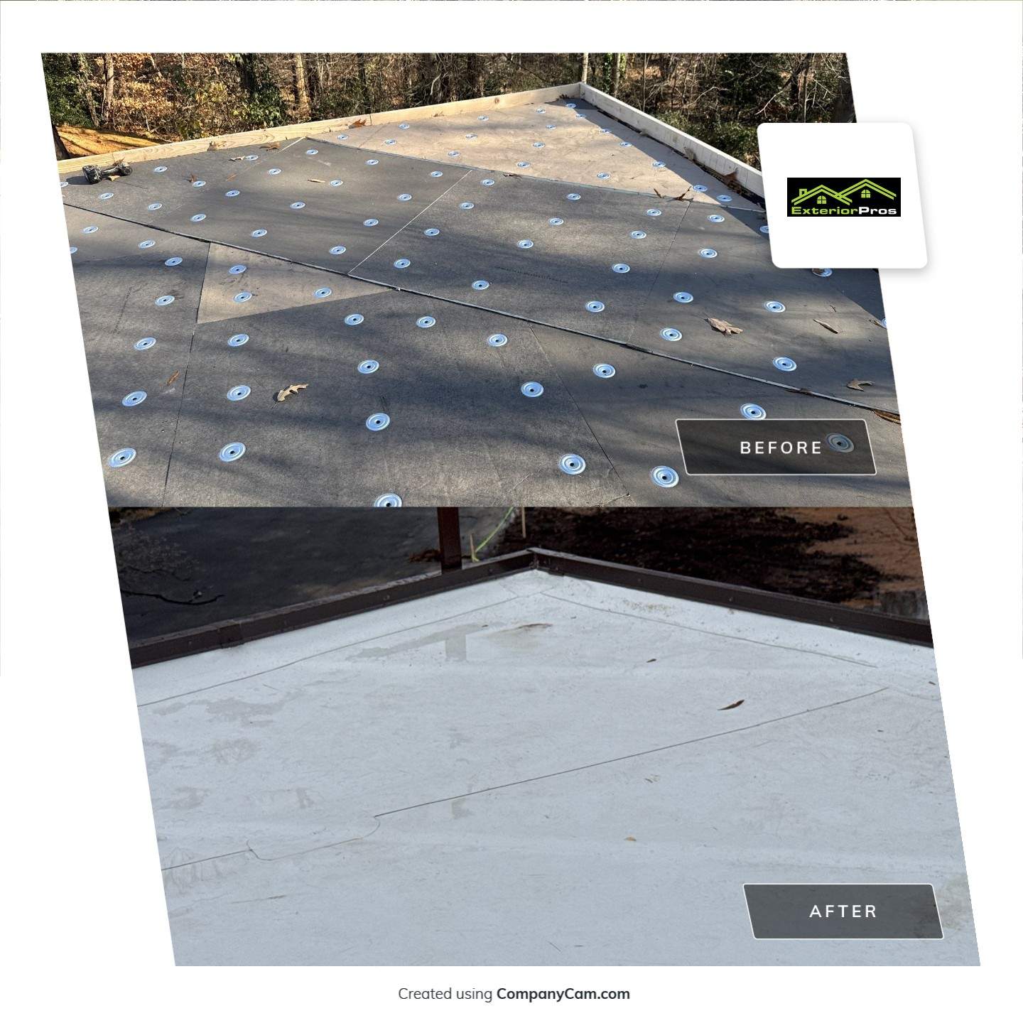 Church Roof Installation using Silicone TPO by ExteriorPros