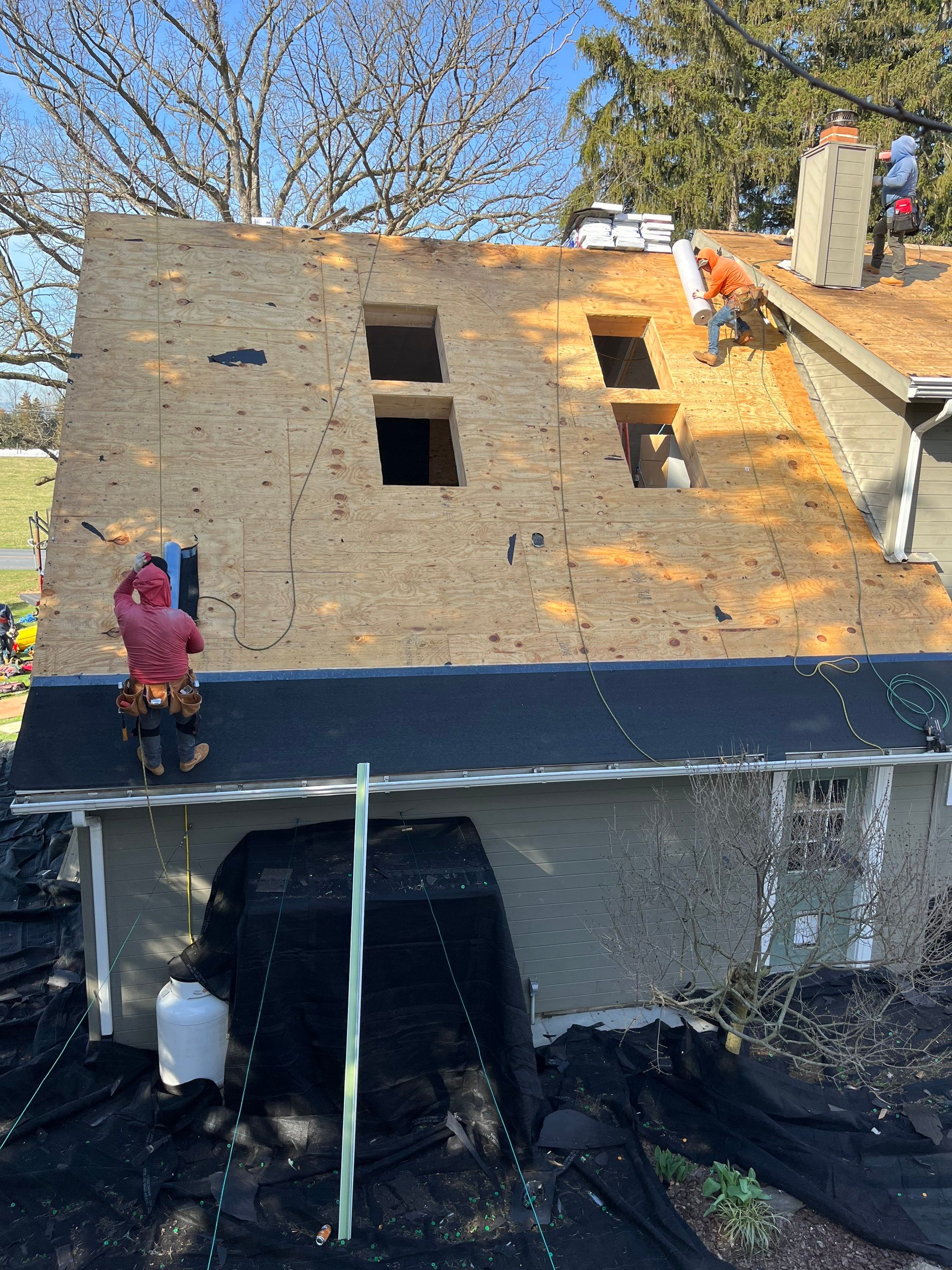 Cedar Falls Gaf roofing installation by Teflon Roofing