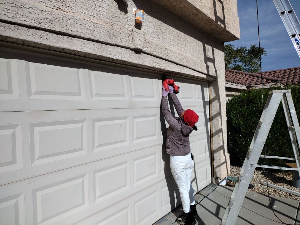 Build Year: 2000; 1950 s.f.; Residential Single Family Home in Phoenix AZ 85024 by Crash of Rhinos Painting & Garage Floors