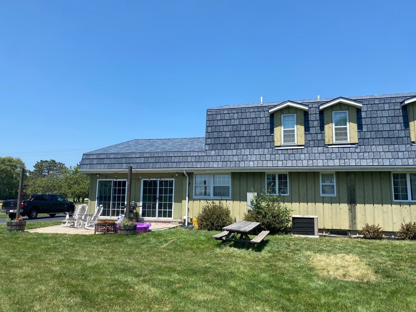 EDCO Slate Style Metal Shingle Roof in Van Wert, Ohio by 4Ever Metal Roofing