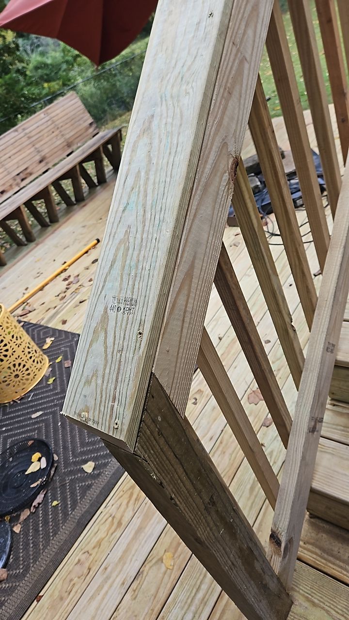 Windsor Blvd - Deck Installation by Pillar and Pine