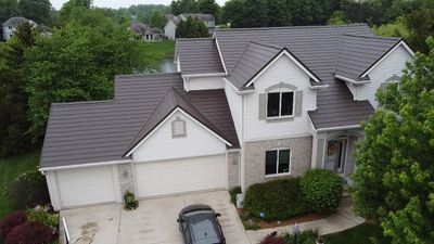 Metal Slate Shingle Roof Approved by HOA – Fort Wayne, Indiana