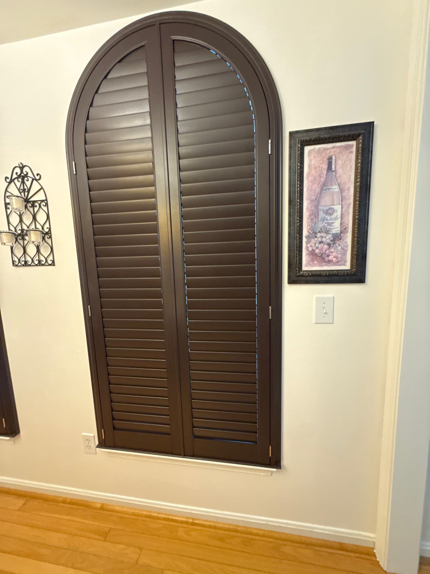 Shutter Install in Callaway by Southern Maryland Custom Blinds