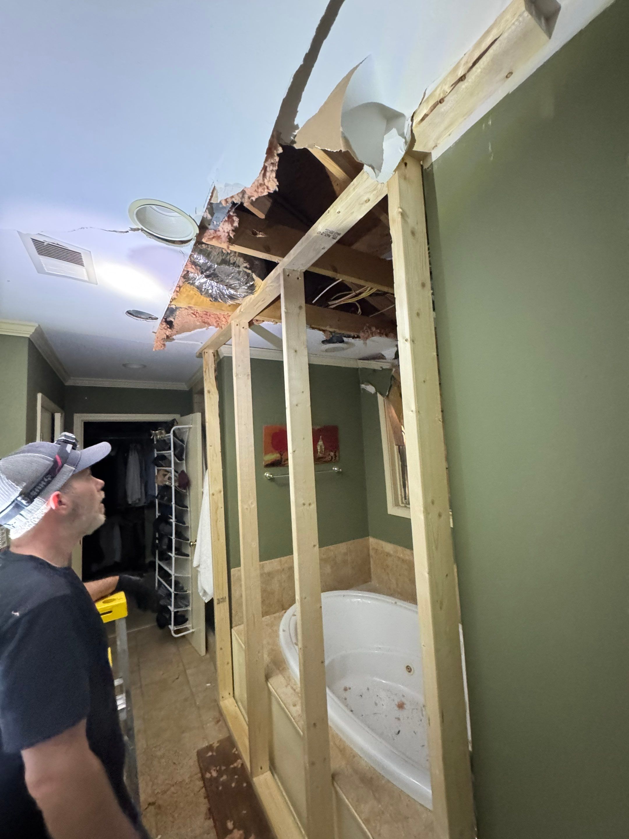 Tree Damage Restoration and Asphalt Shingle Roof Replacement in Memphis by Revival Roofing Services