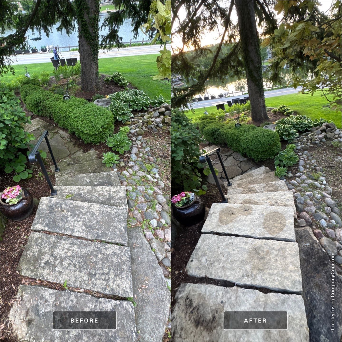 Project in Algonquin by Simmons Power & Soft Washing