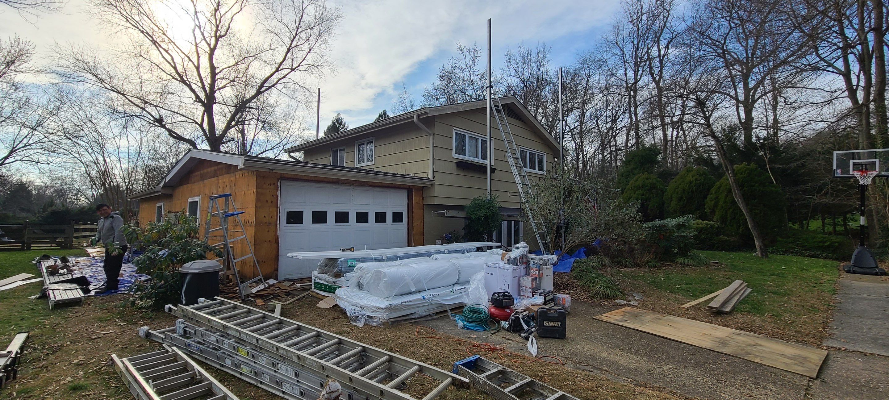 Siding Installation using James Hardie Siding by Window Depot of Annapolis