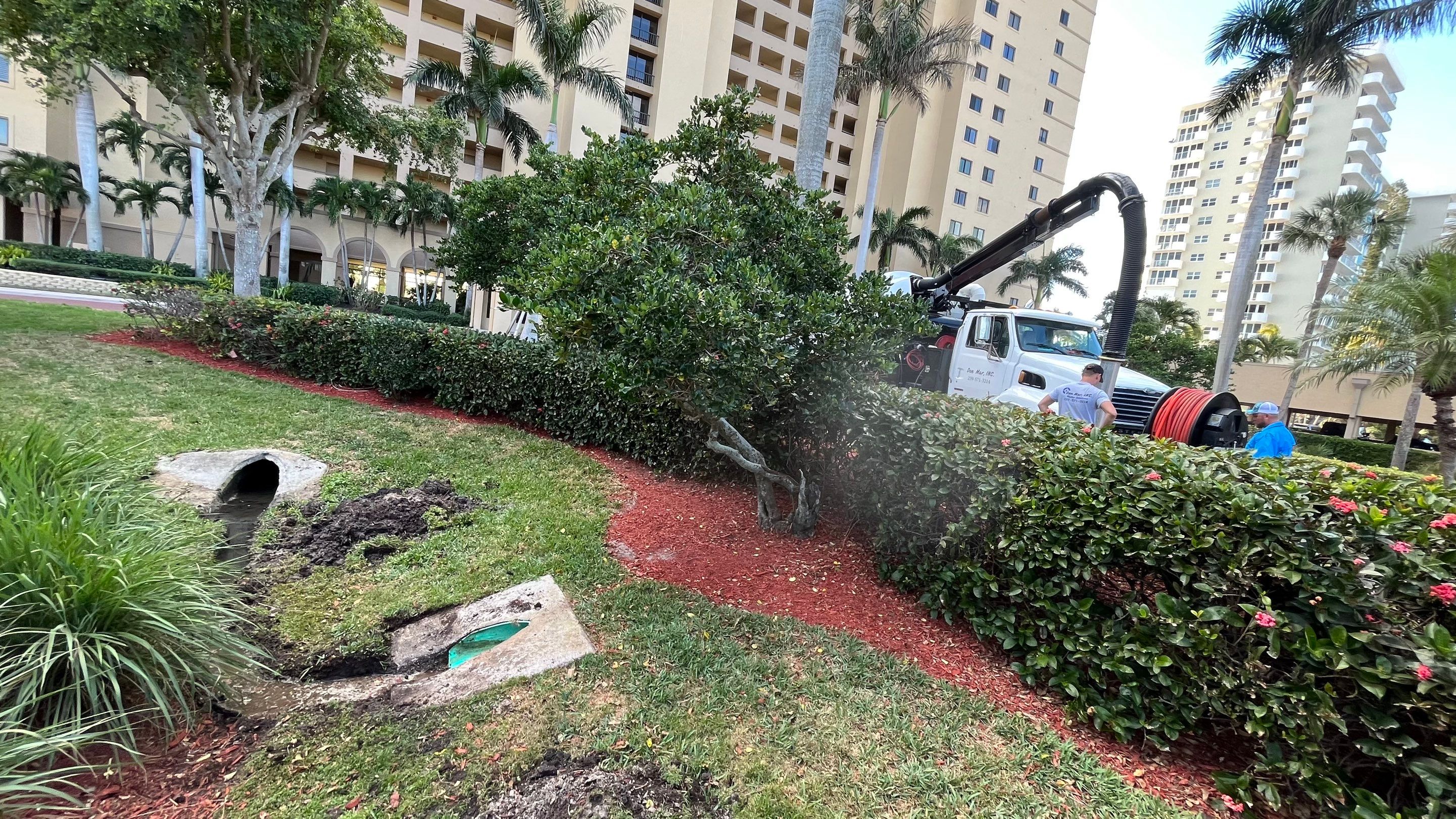 Condo Storm Water System Maintenance and Repairs by Don Mar, Inc. Storm Water Solutions