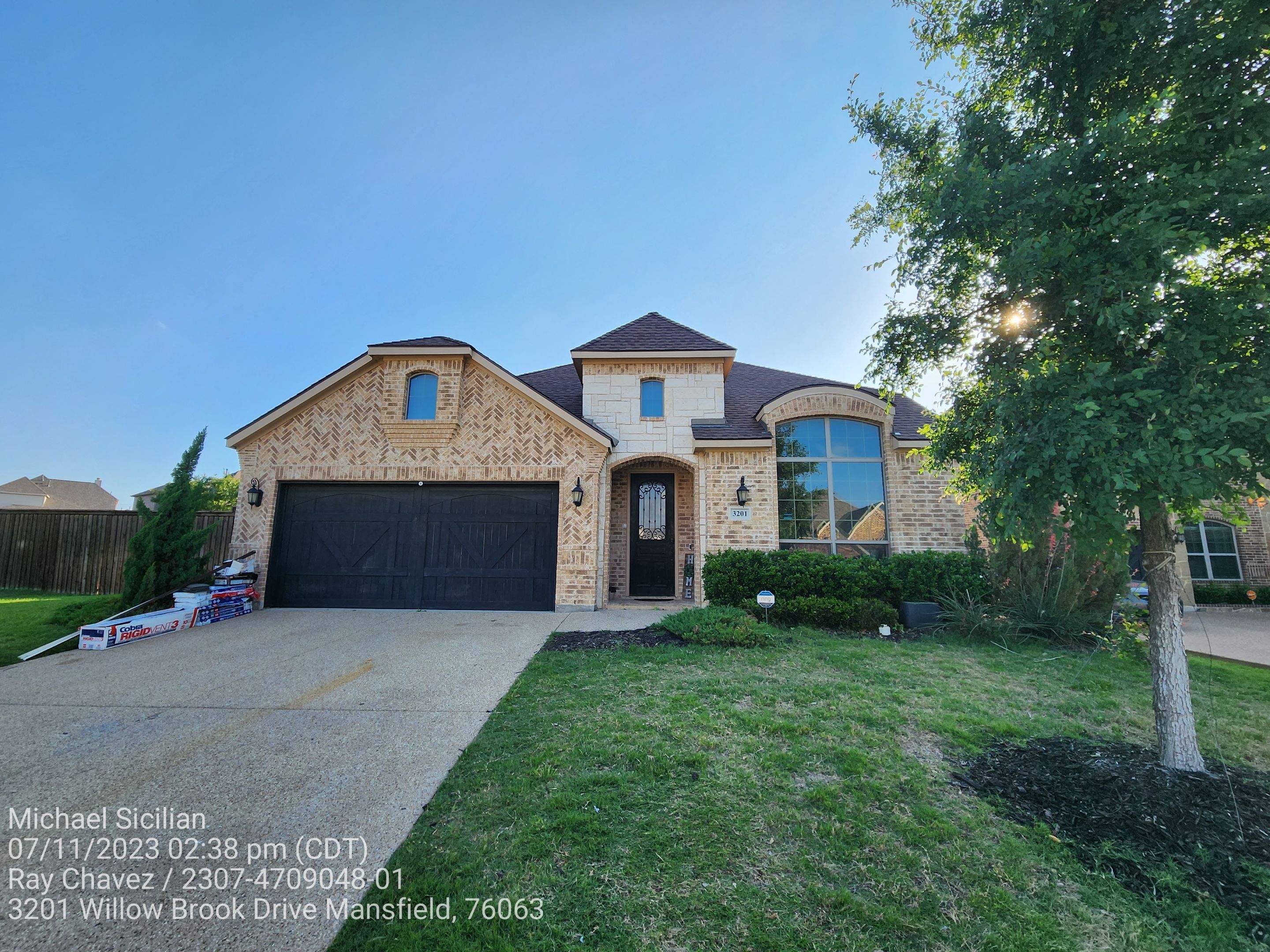 Project in Mansfield by Zeus Exteriors