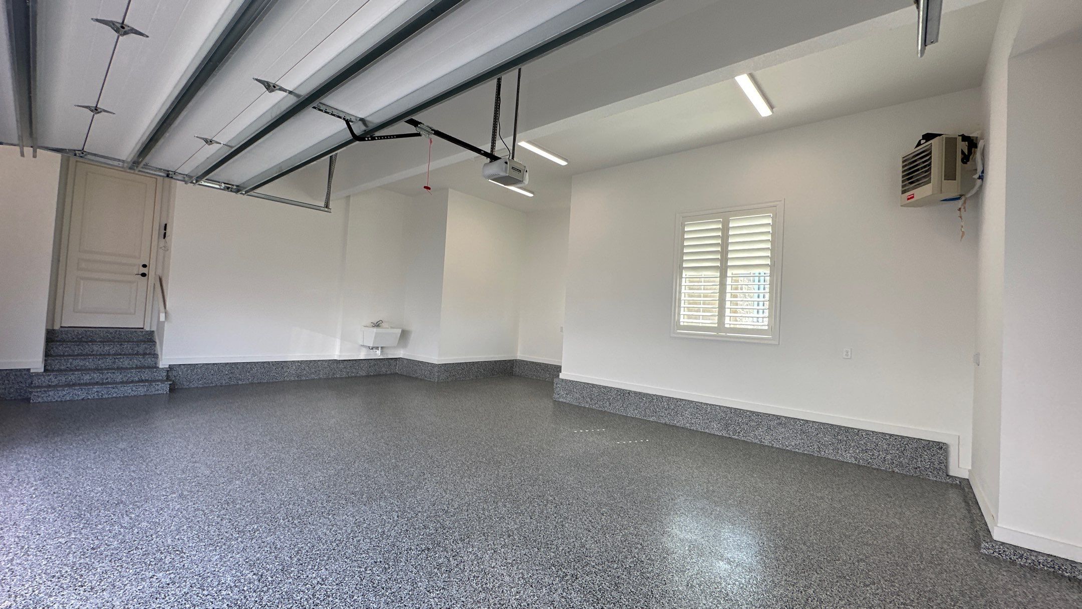 Mike & Pam transformed their garage with a Banner Garage Floor and Cabinets by Banner Garage