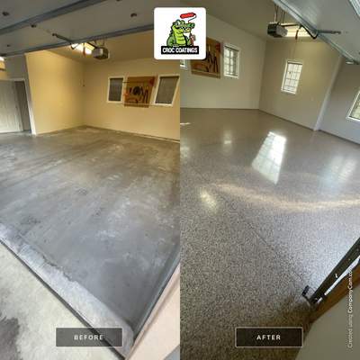 Garage Transformation using Sandstone