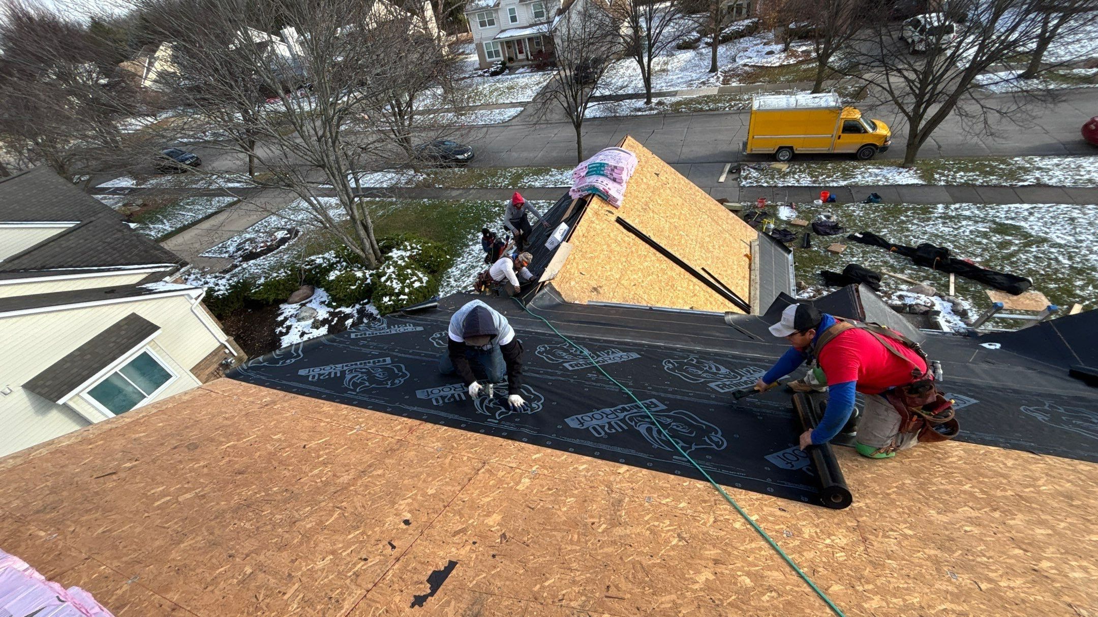 Roof Replacement using Owens Corning Duration Flex by 180 Contractors