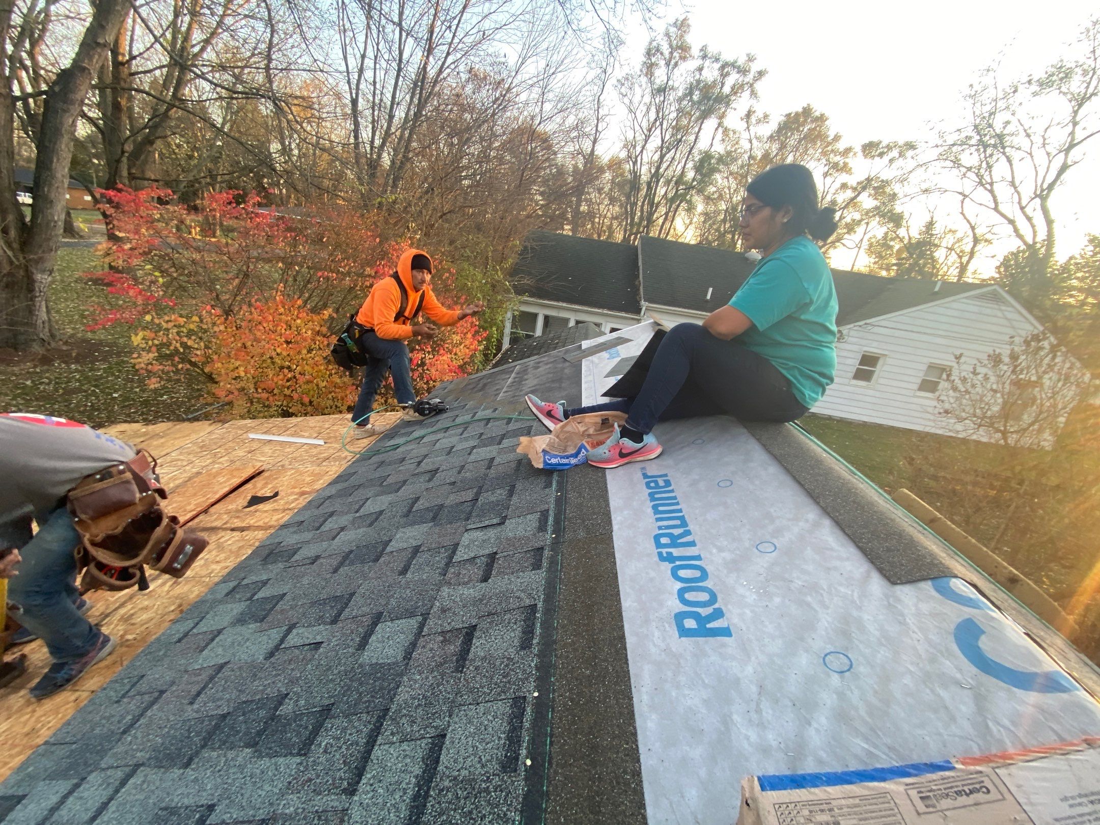 Roof Replacement using CertainTeed Landmark by 180 Contractors