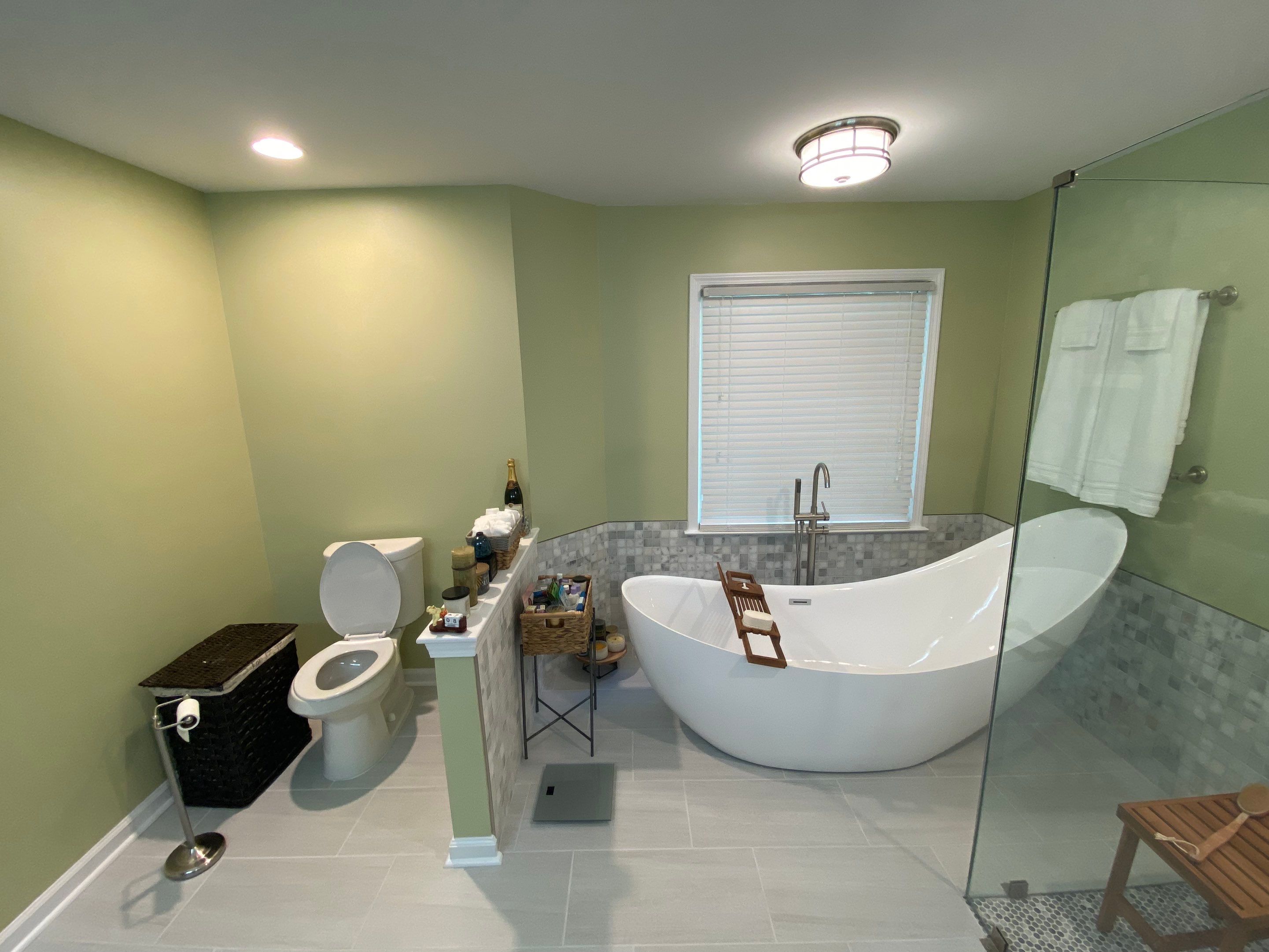 Master Bathroom Remodel with Freestanding Tub and Walk-In Shower in Kennesaw by Swift Home Renovations