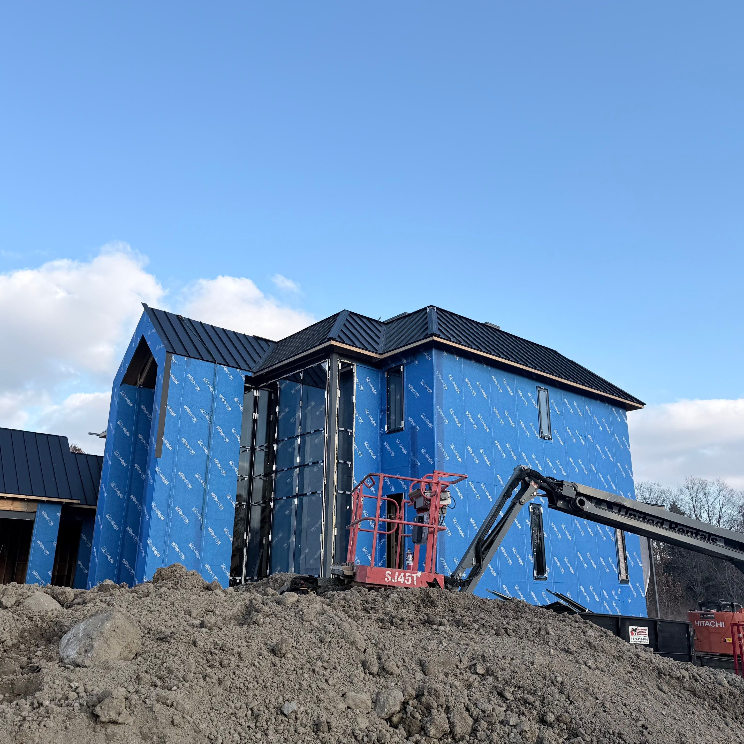 Standing Seam Metal Roofing using 16" Standing Seam Panels by Jay Carter Roofing & Sheet Metal