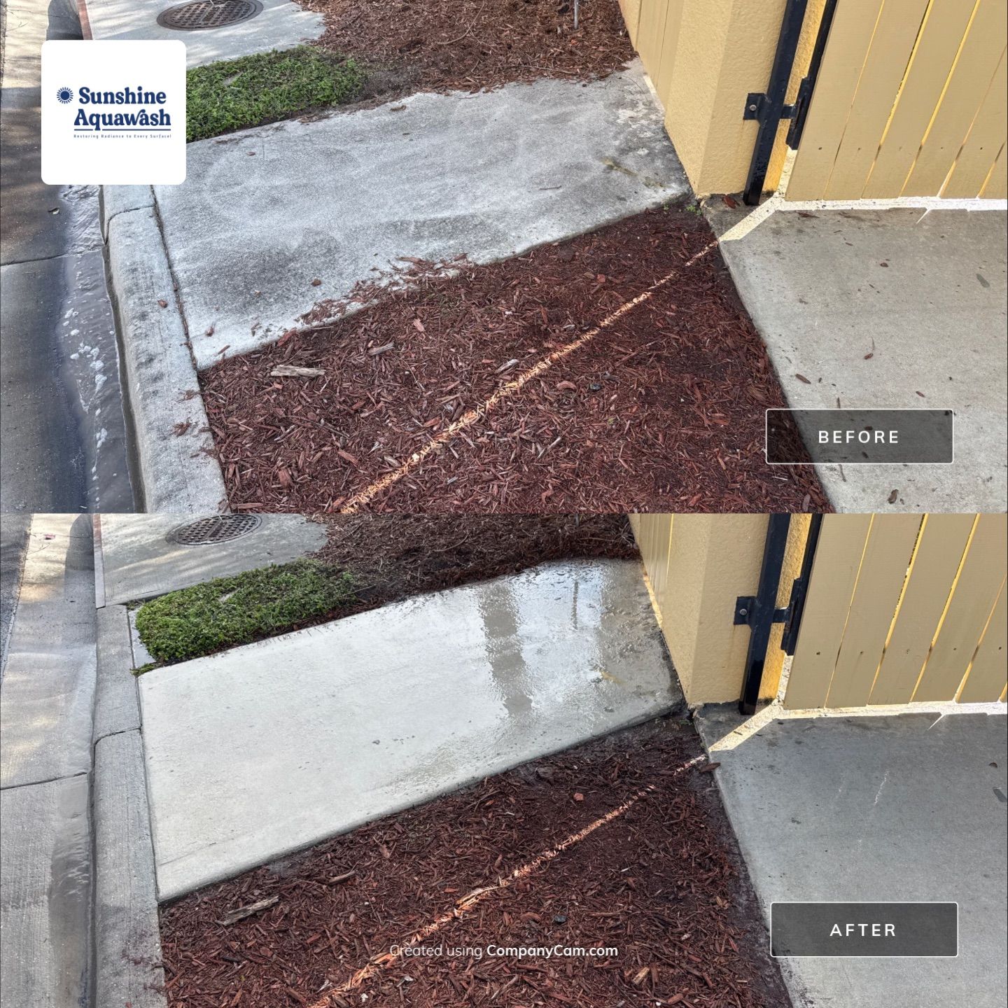 HOA Community Cleaning at River Strand Community Bradenton, FL by Sunshine AquaWash