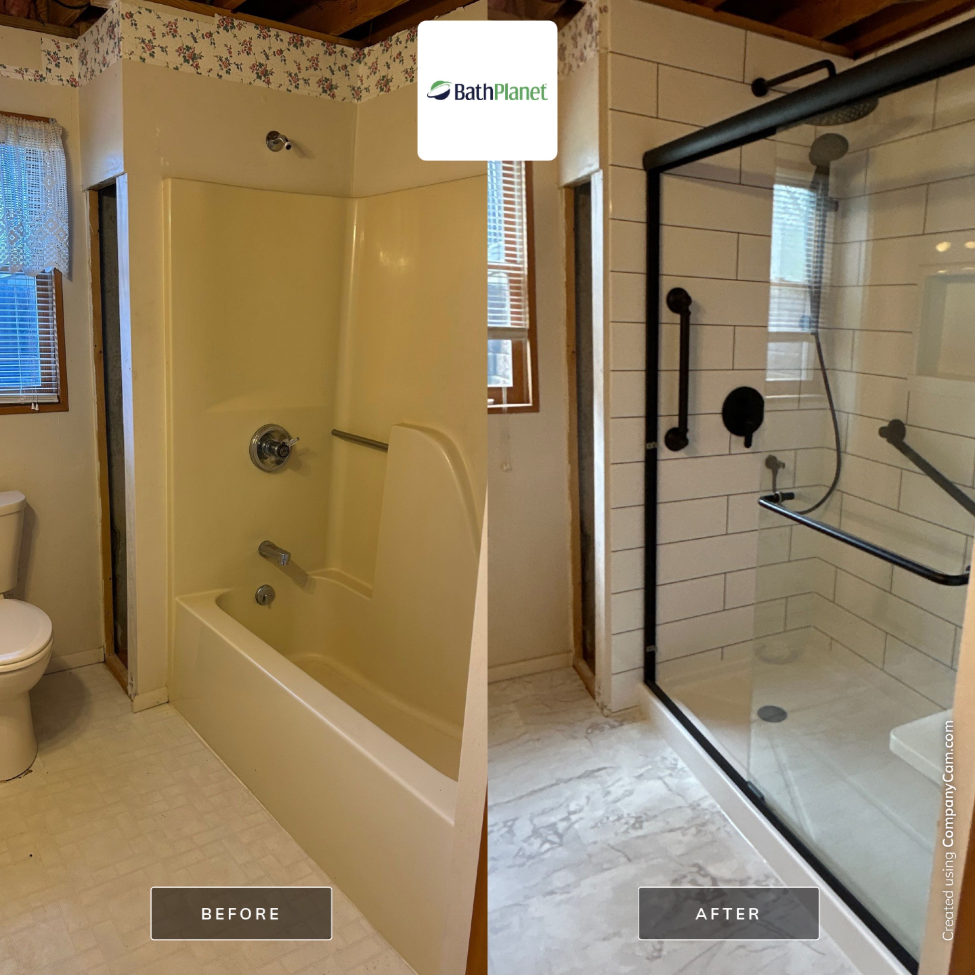 Accessibility Shower by BathPlanet SW Virginia