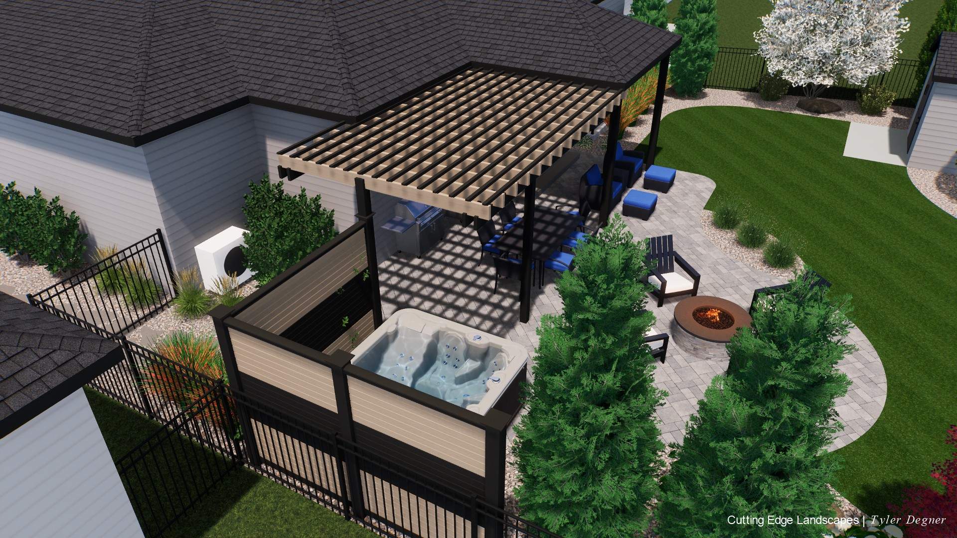 Total transformation!! by CUTTING EDGE LANDSCAPES