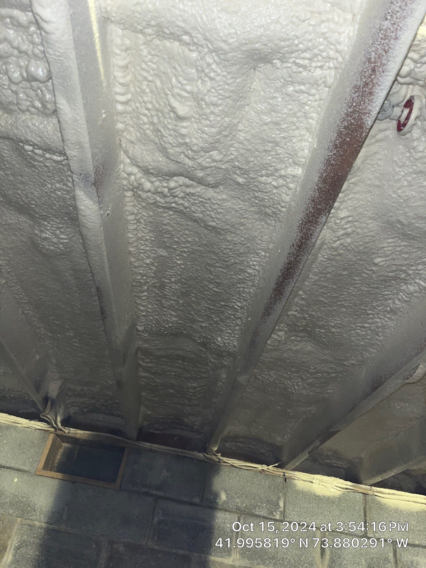 Attic Insulation using open cell spray foam by NYS Foam & Energy