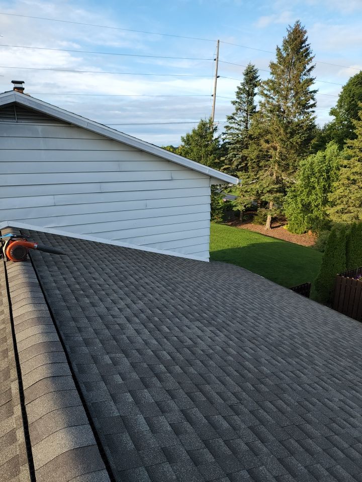 Residential Roof Replacement with GAF Shingles in Sheboygan Falls, WI by Gellings Roofing and Siding LLC