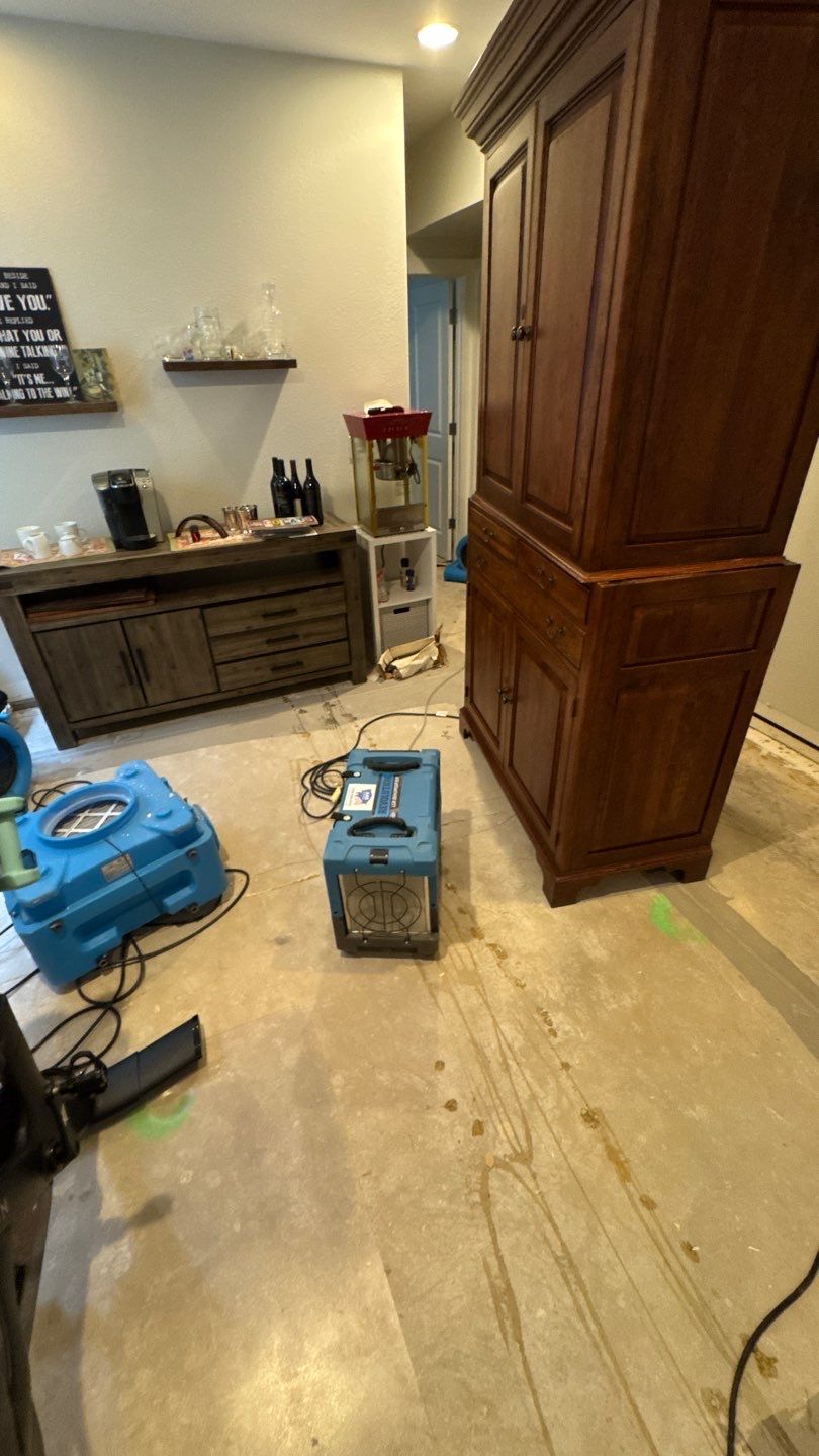 Water Damage Project in Denver by Accountable Home Services