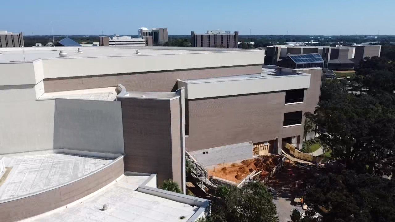 PCC Crowne Center Exterior Wall Repairs Pensacola, Fl by US Roofing Systems