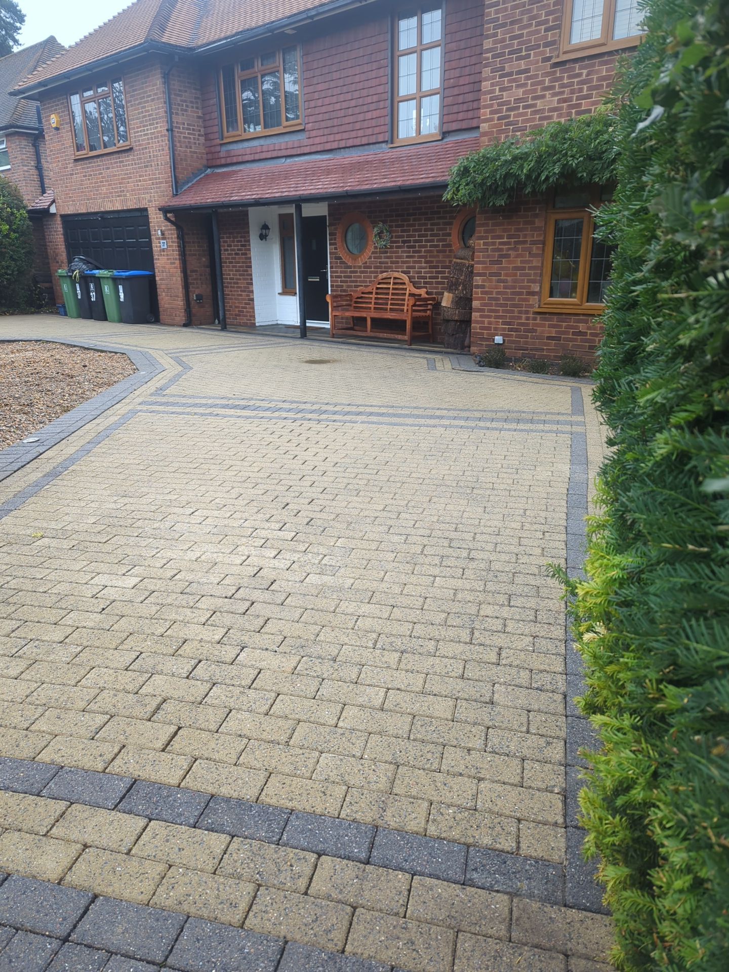 Roof - Driveway - Patio Clean using Mosmatic FSC and Biocide by Ges Exterior Cleaning ltd