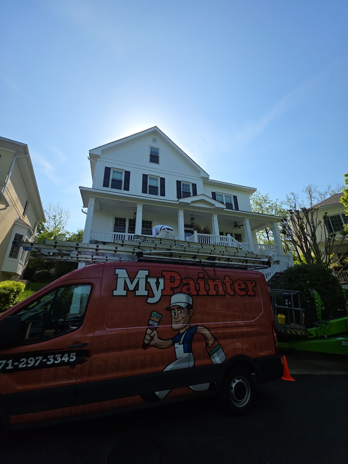 Exterior House Painting in Arlington, VA by My Painter 