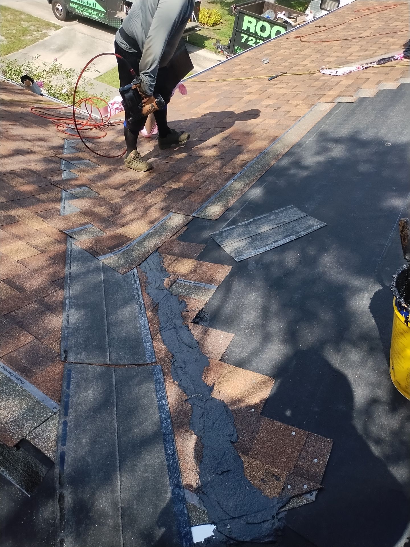 Project in St. Petersburg by Mitchell Roofing Company LLC 
