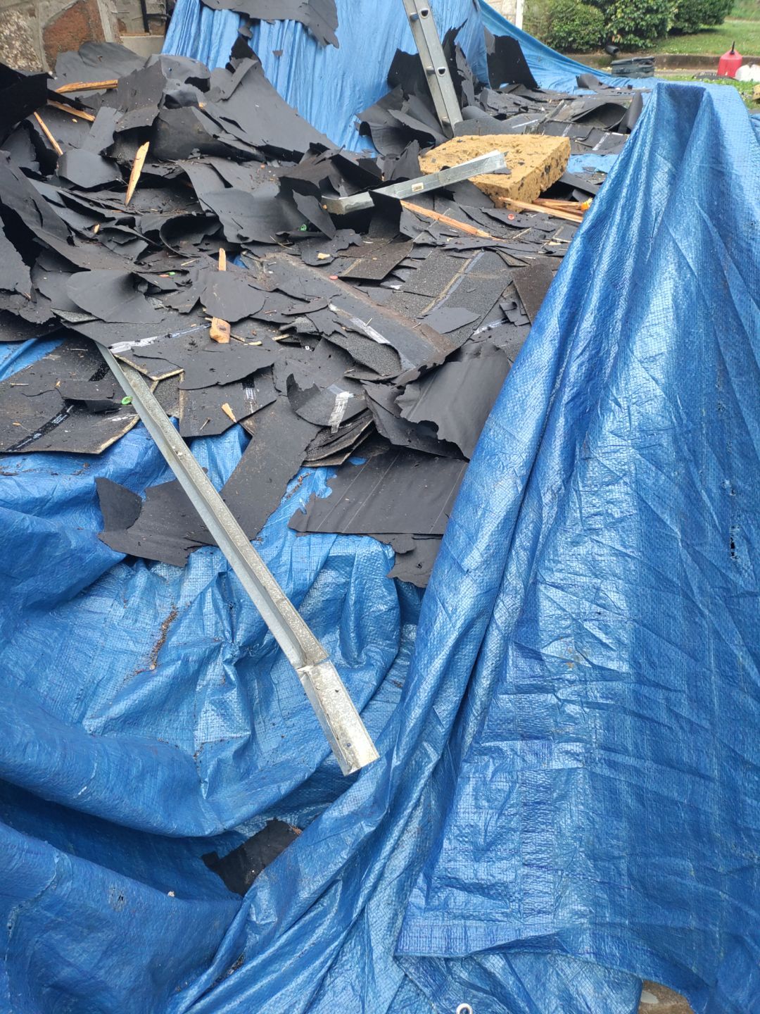 Residential Roof Replacement using Owens Corning Trudef Twilight Black by Inspector Roofing and Restoration