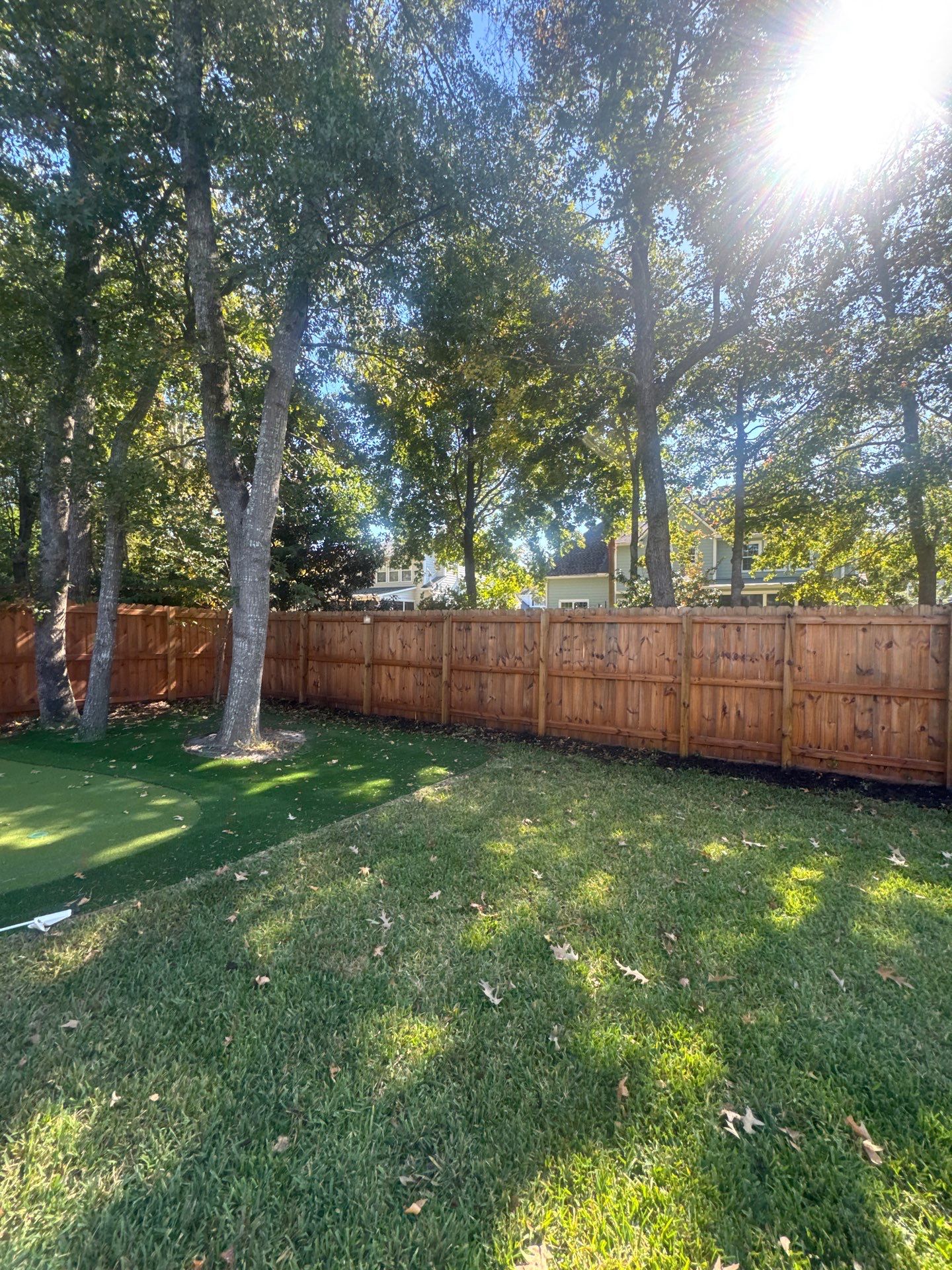 Weathered Fence and Patio using Wood Sealant and Concrete Sealant by DuraSeal
