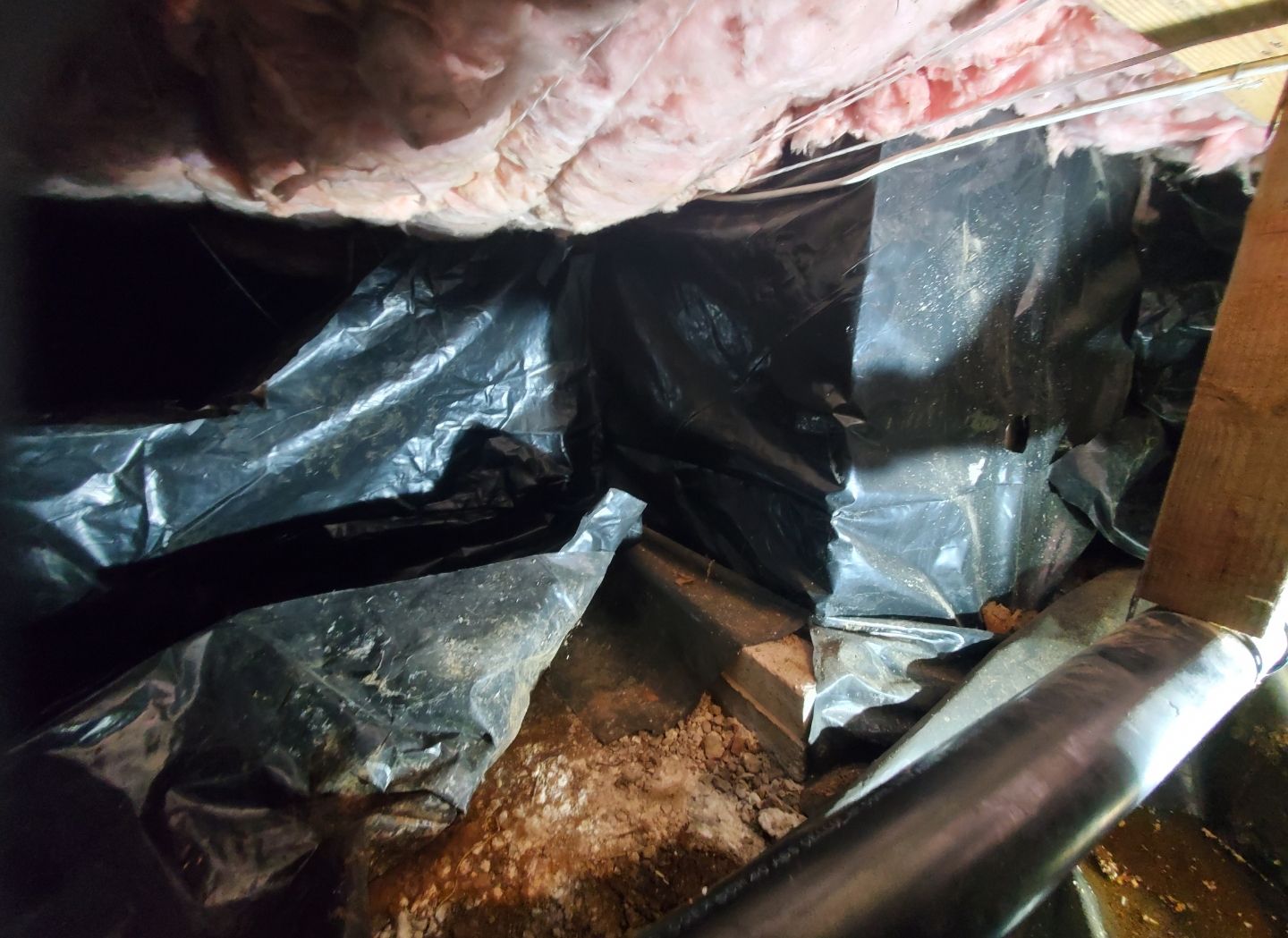 Water Damage using Air Movers by Construction Now LLC