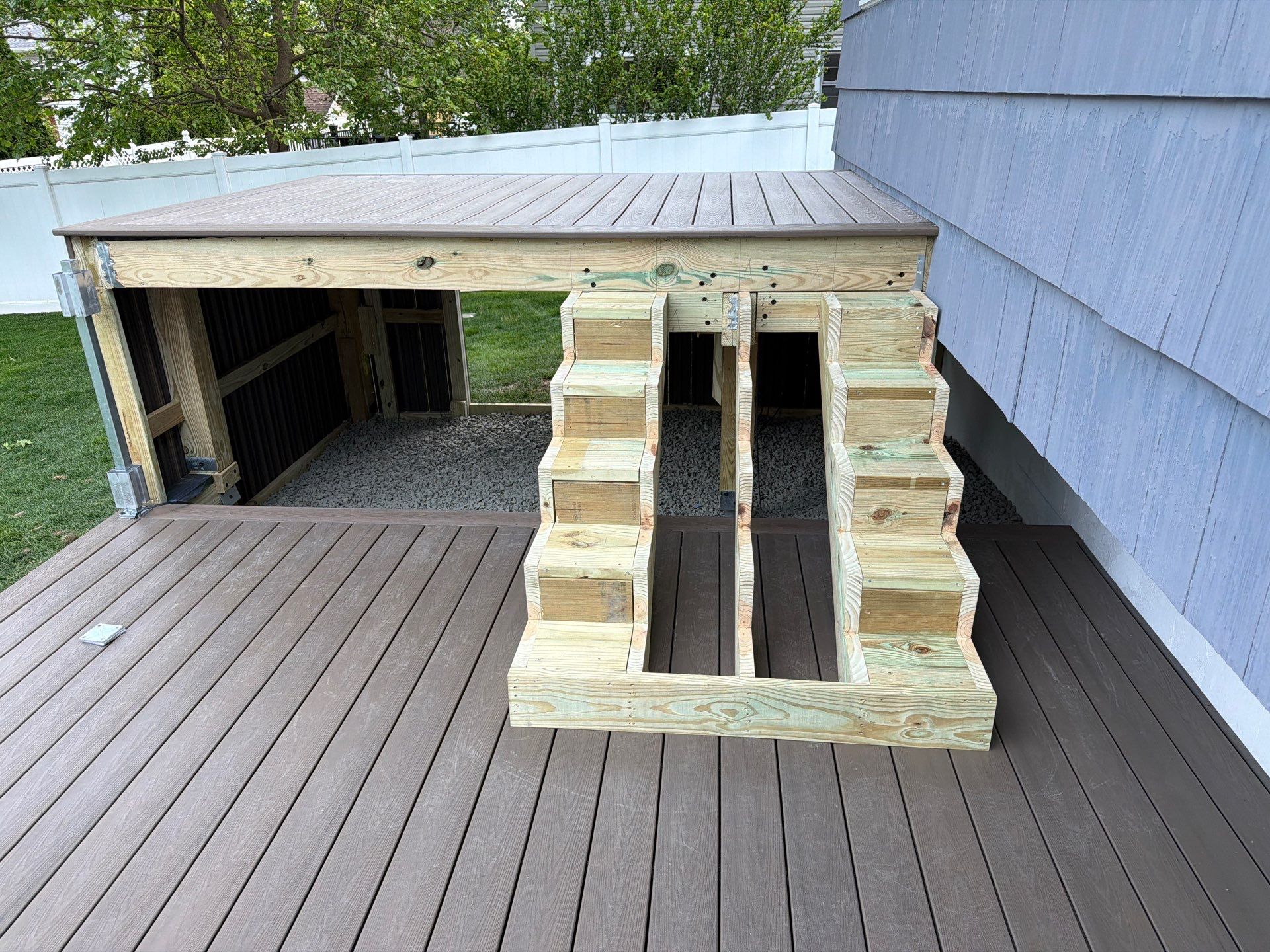 New Bi Level Deck In Westfield , New Jersey  by deck guardian