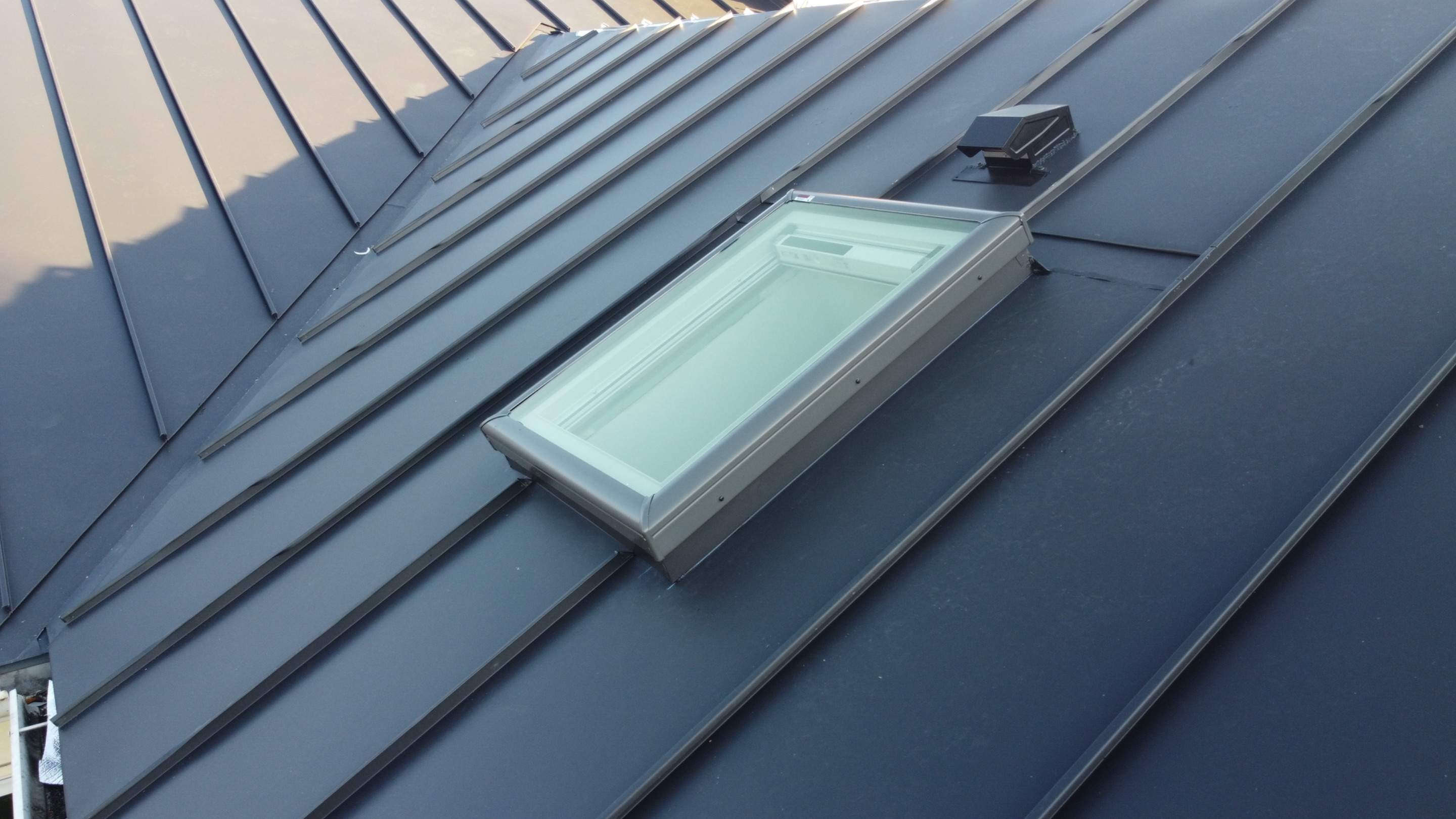 Residential Roofing Installation using Standing Seam Metal Roof | Mechanically Fastened | 24 Gauge by Matter Roofing & Construction